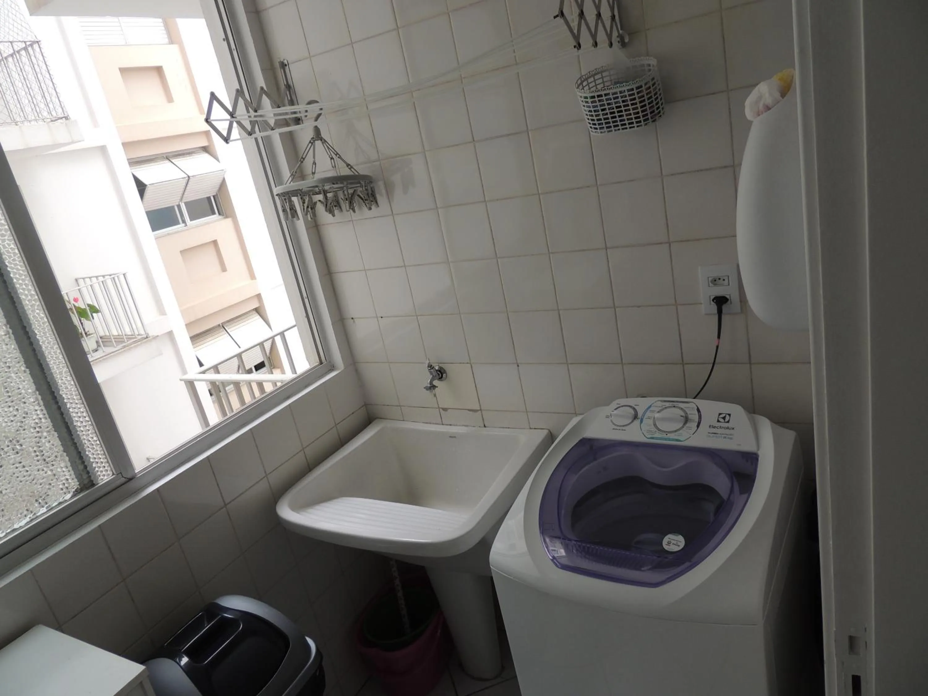 laundry in Apartamento Confortavel em Balneário Camboriu