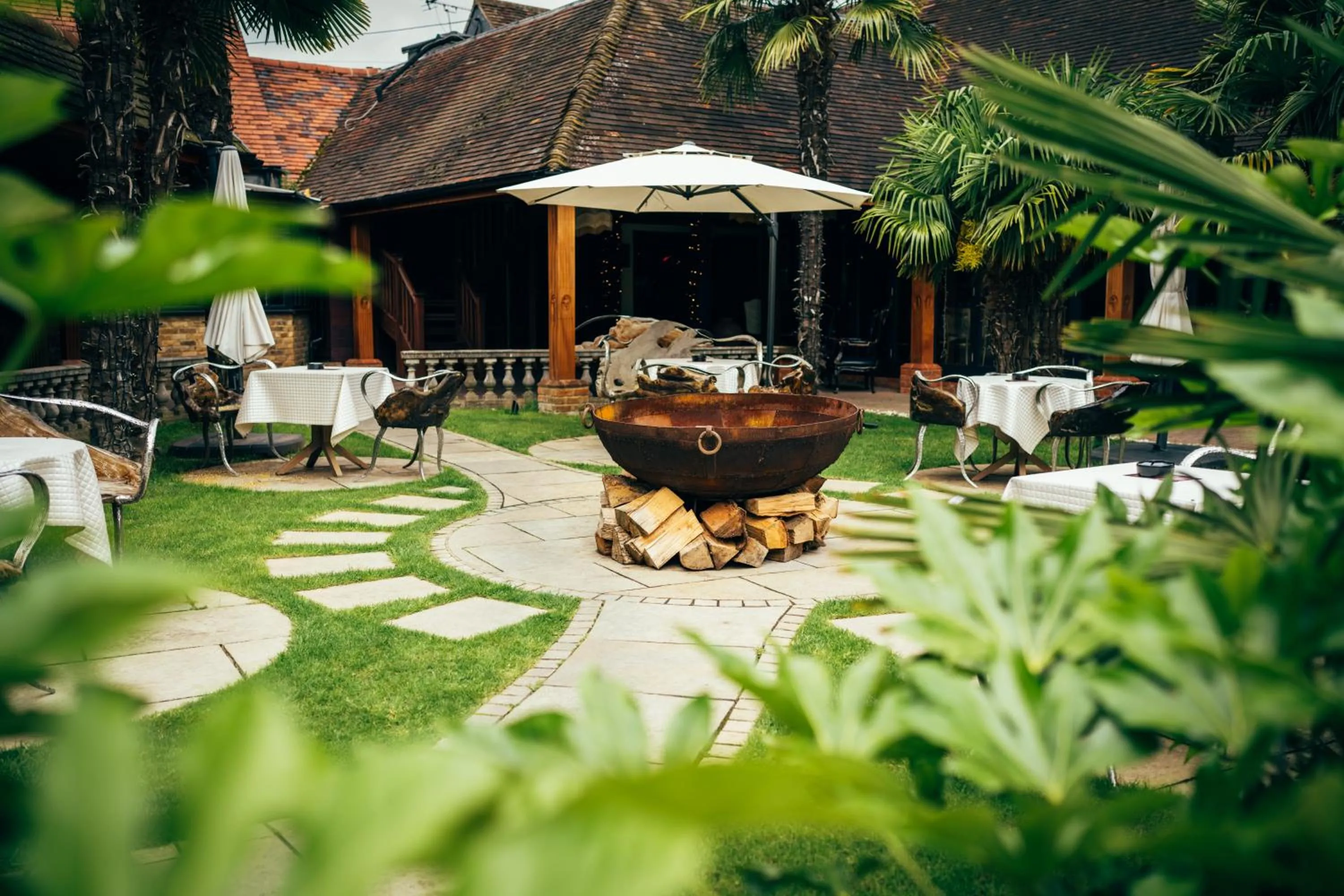 Balcony/Terrace in Crazy Bear Stadhampton