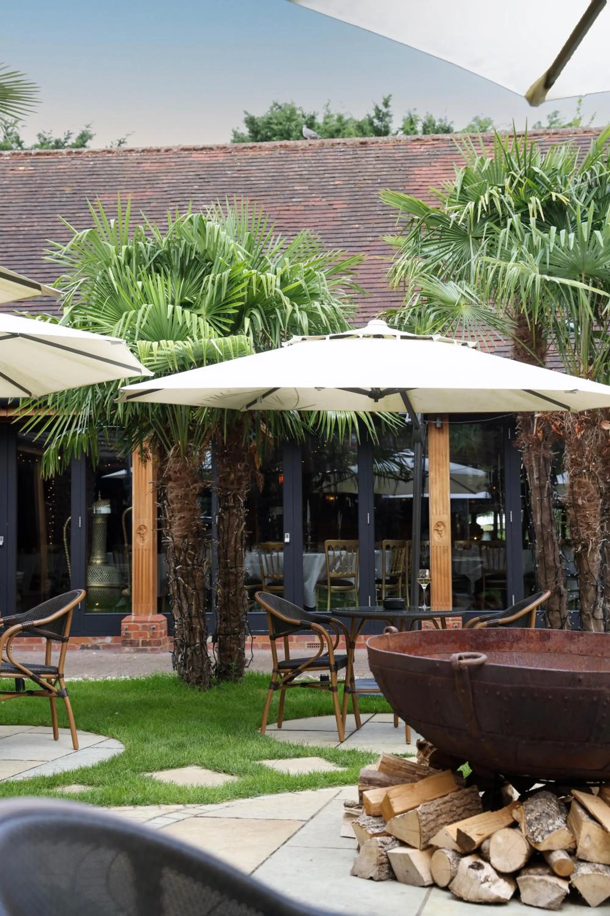 Balcony/Terrace in Crazy Bear Stadhampton