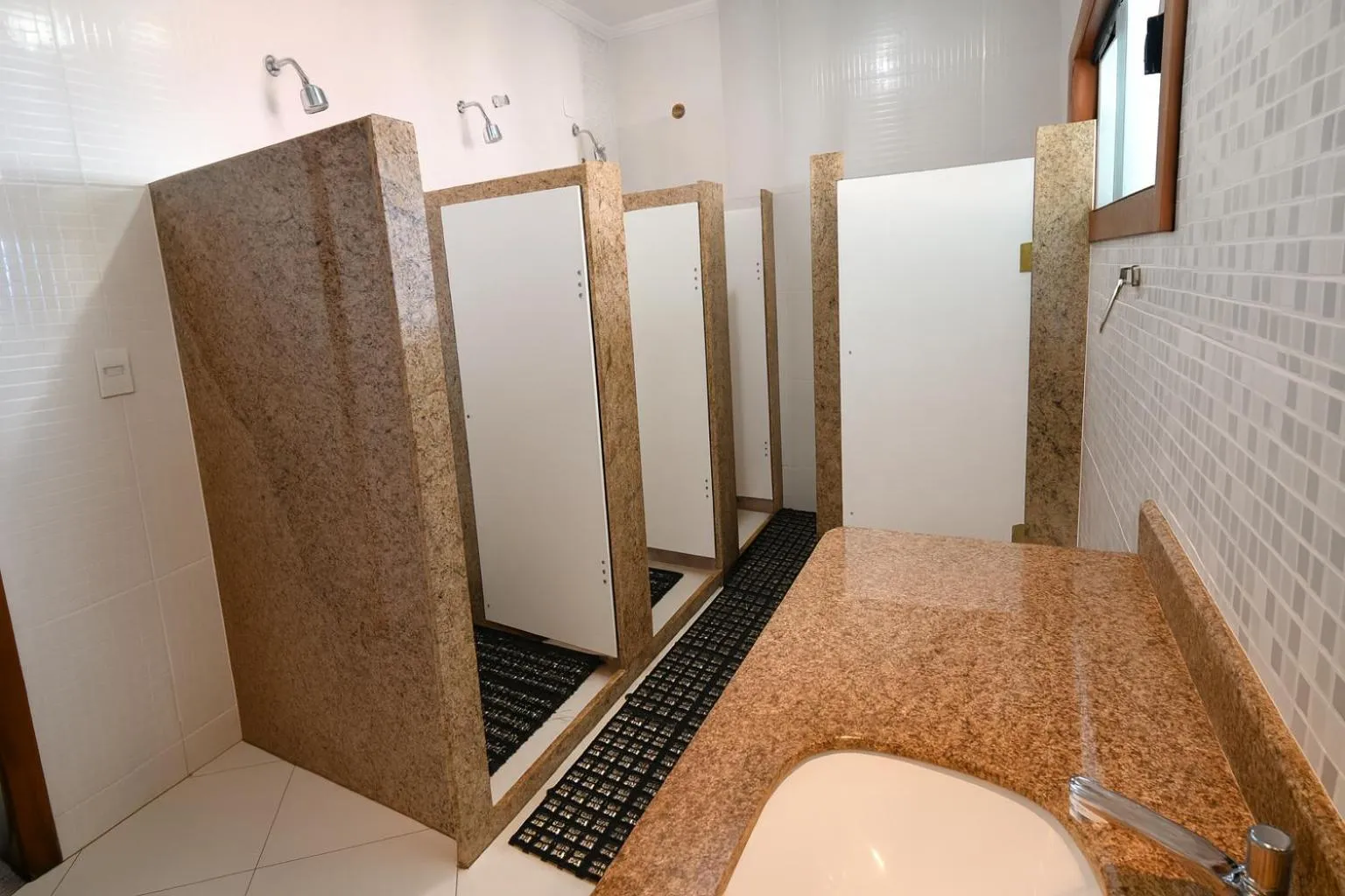 Bathroom in Enseada Hostel