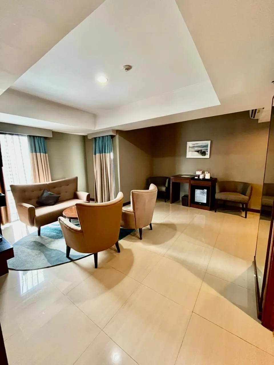 Living room in Swiss-Belresidences Rasuna Epicentrum