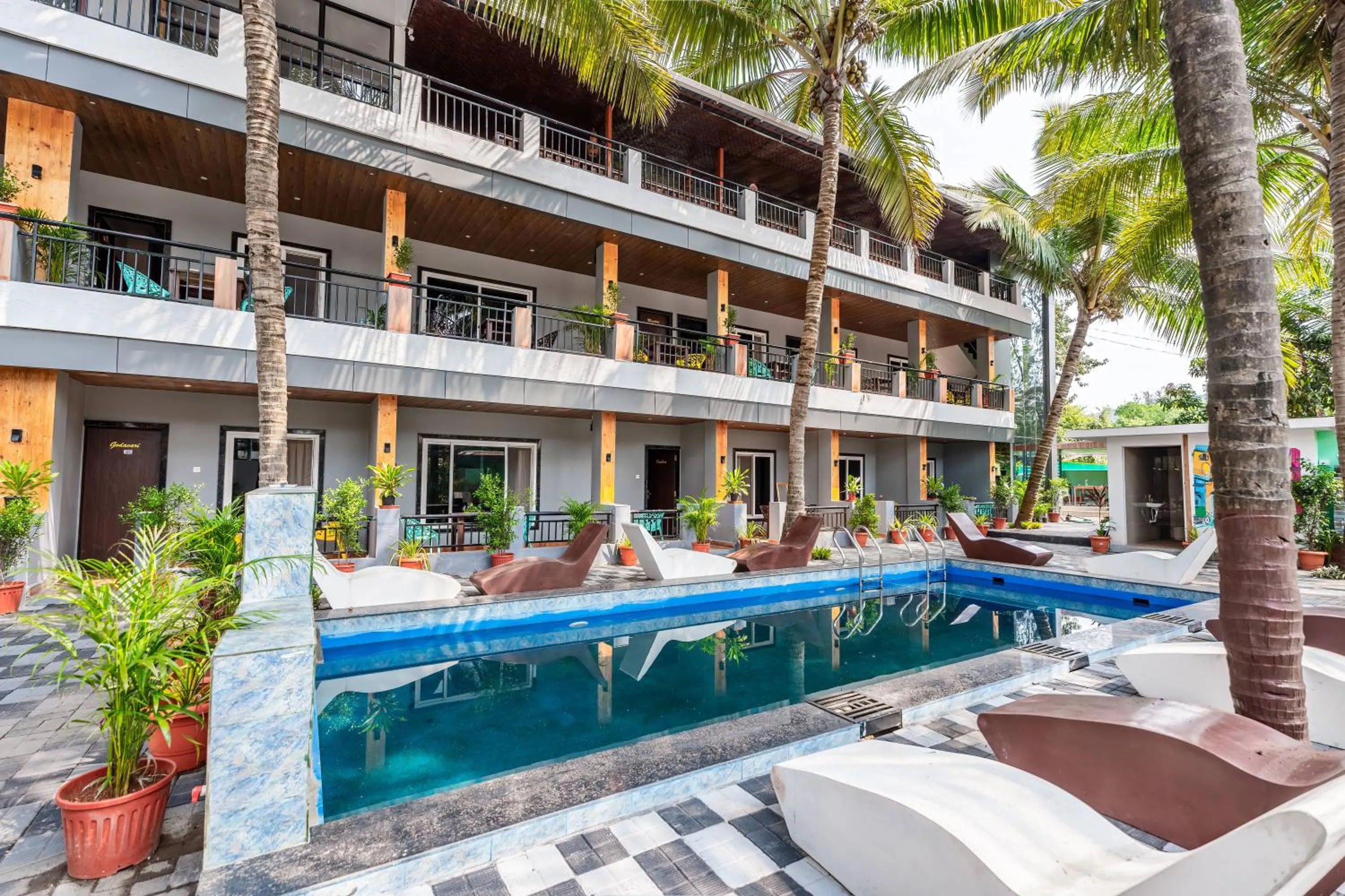 Pool view in Rio De Grande
