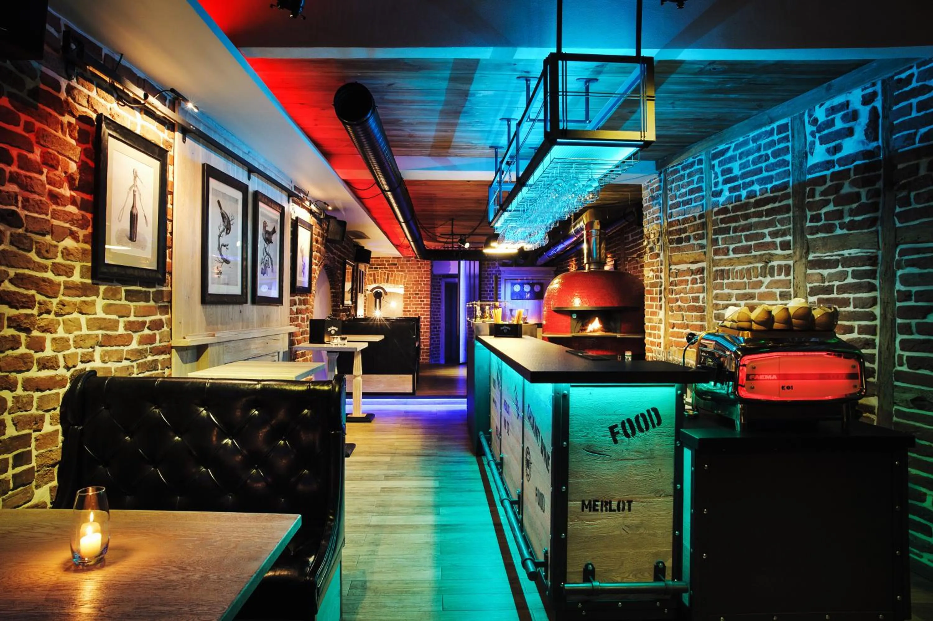 Lounge or bar in Apartamenty Chleb i Wino Strumykowa