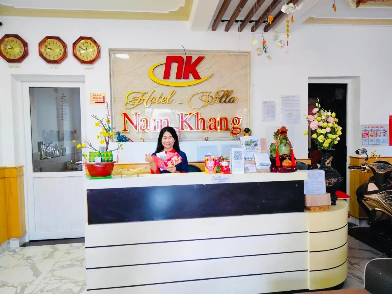 Lobby or reception in Villa - Hotel Nam Khang 2 Dalat