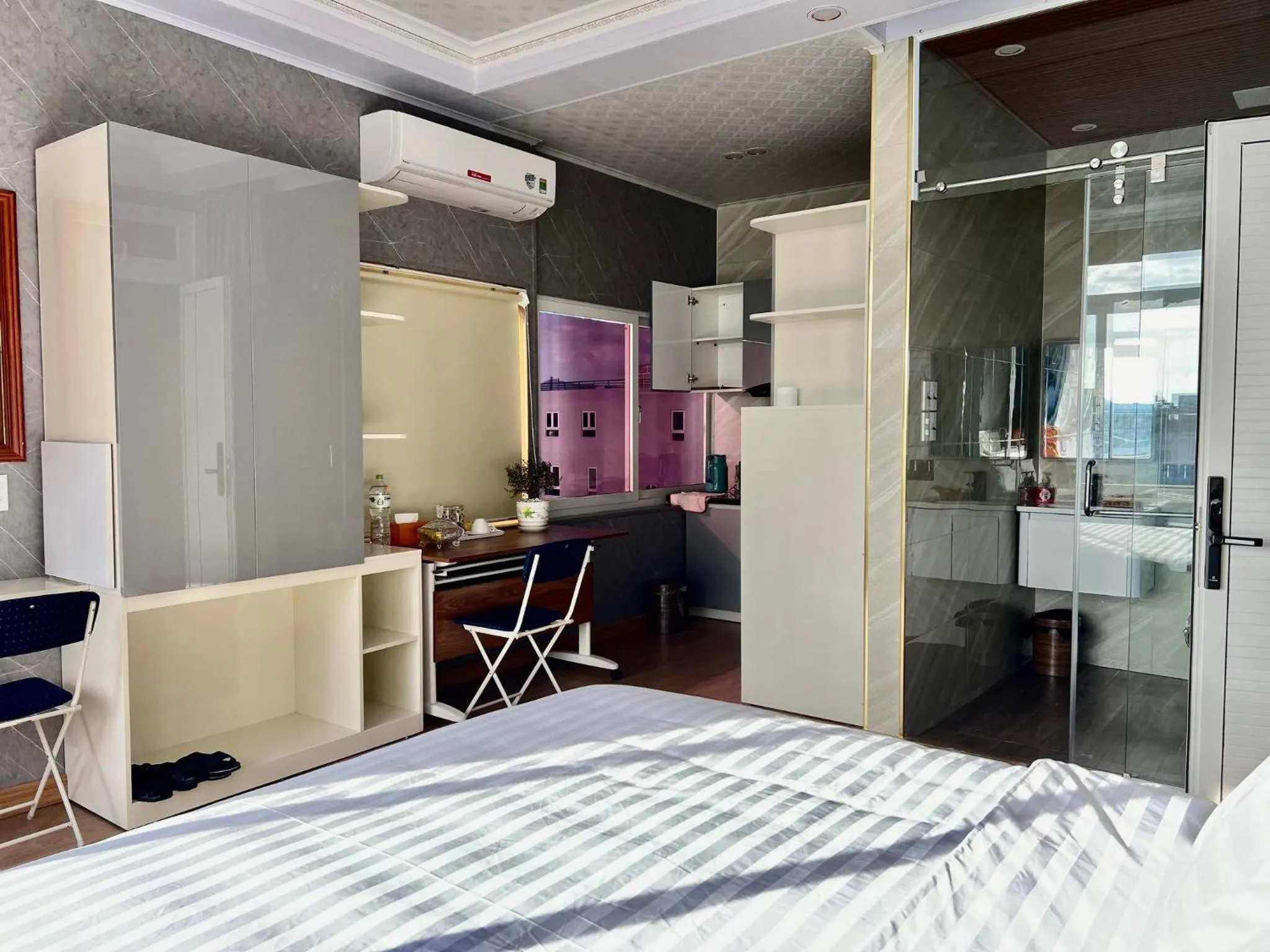 Seating area, Bed in Villa - Hotel Nam Khang 2 Dalat