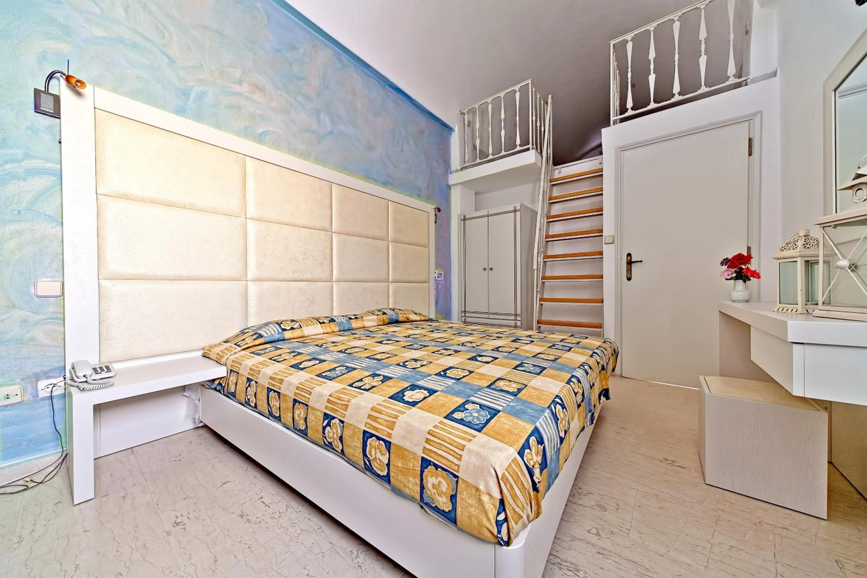 Bedroom, Bed in Sellada Apartments