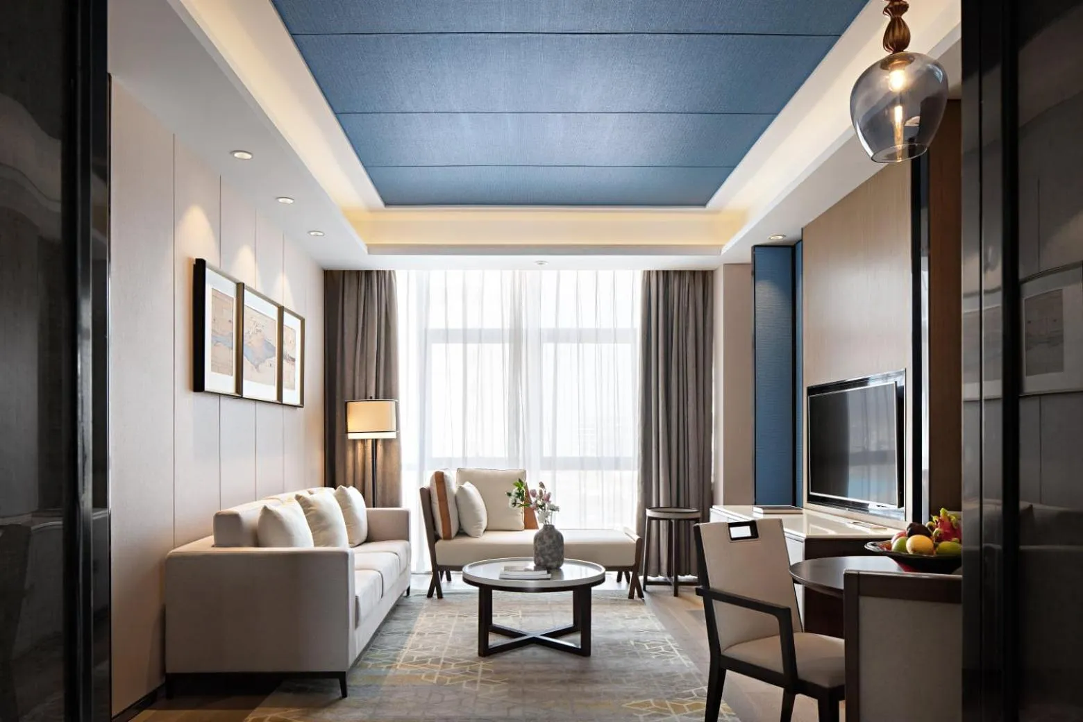 Living room, Bed in Prince Times Hotel