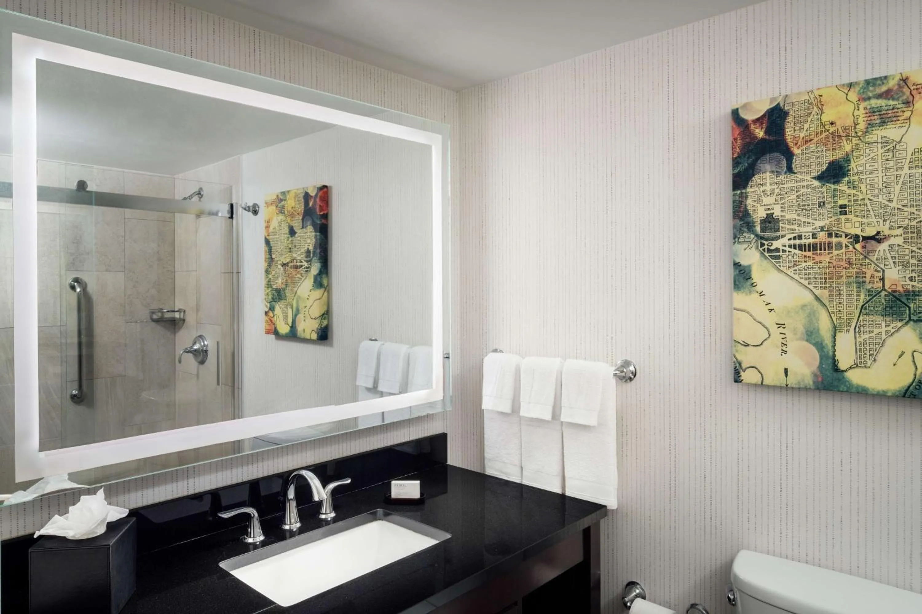 Bathroom in Embassy Suites by Hilton Washington DC Chevy Chase Pavilion