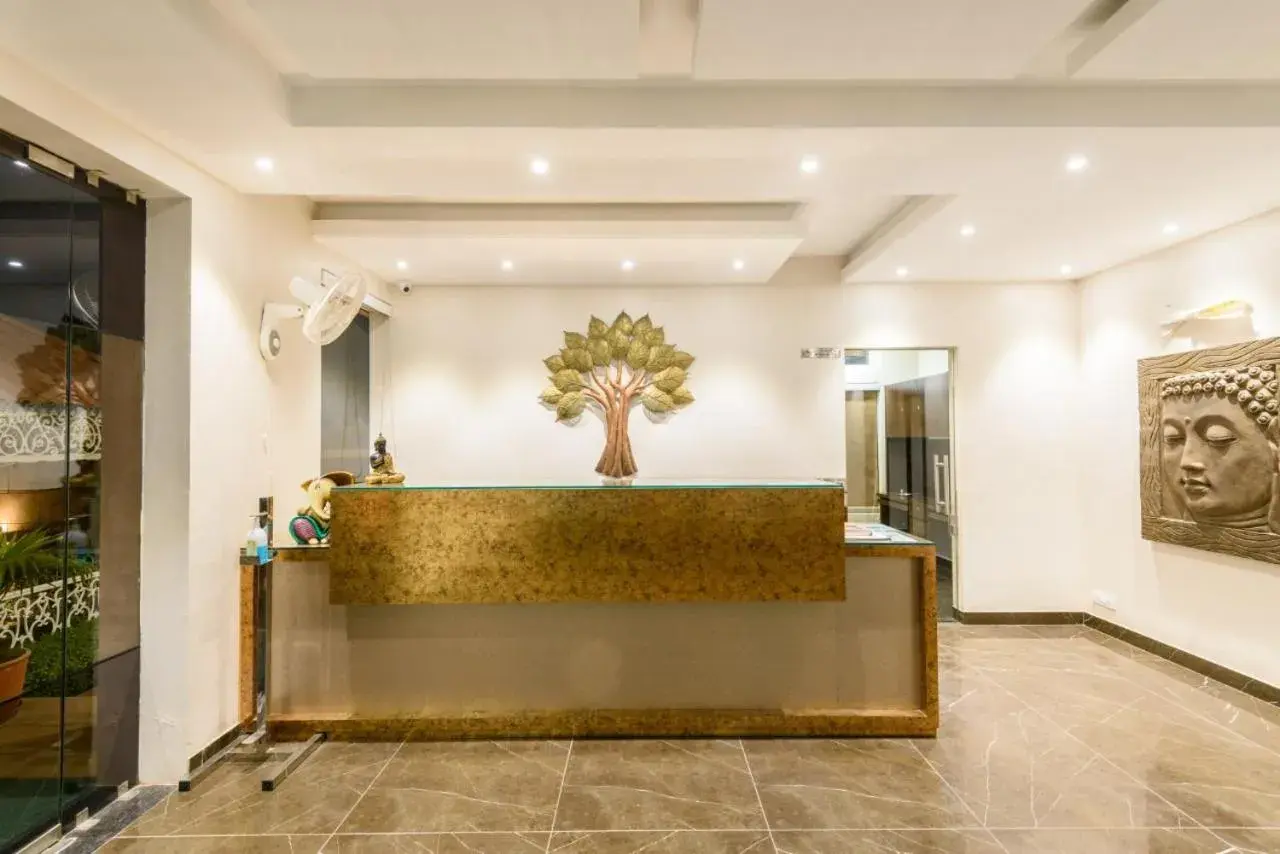 Lobby or reception in Hotel The Balam Lobby or reception in Hotel The Balam