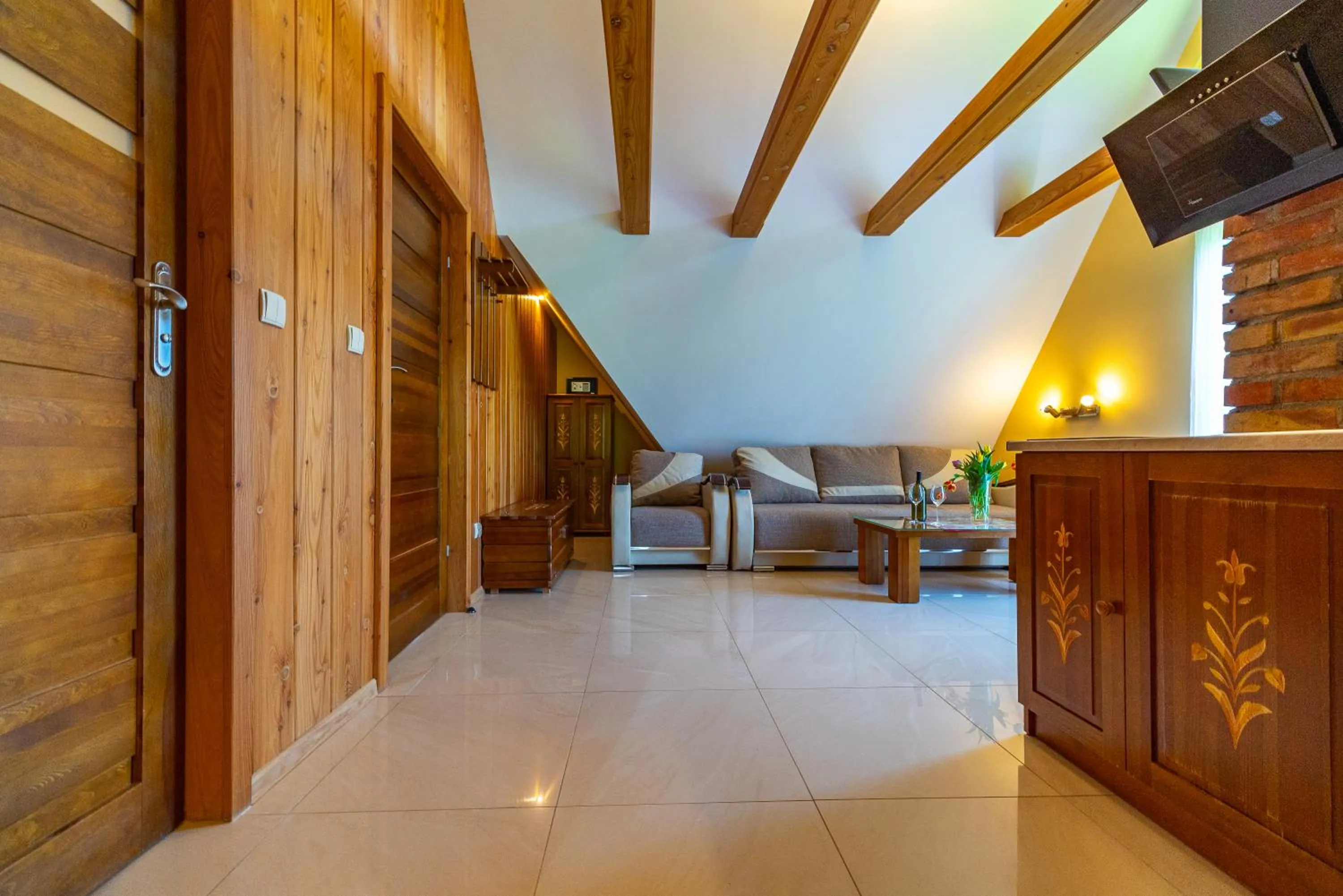 Living room in Apartamenty i Pokoje w Willi na Ubocy