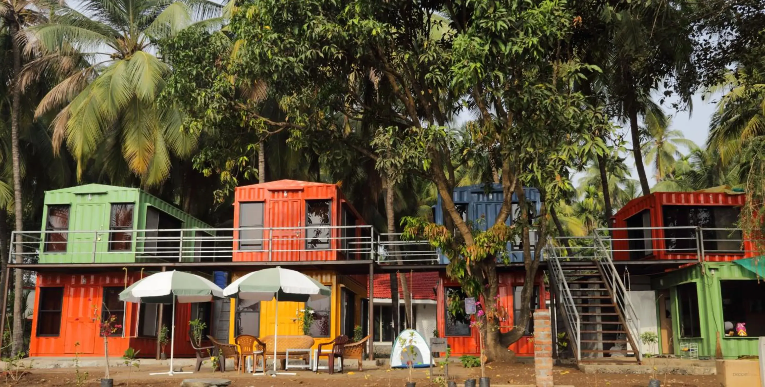 Facade/entrance in Iora Cottages Facade/entrance in Iora Cottages