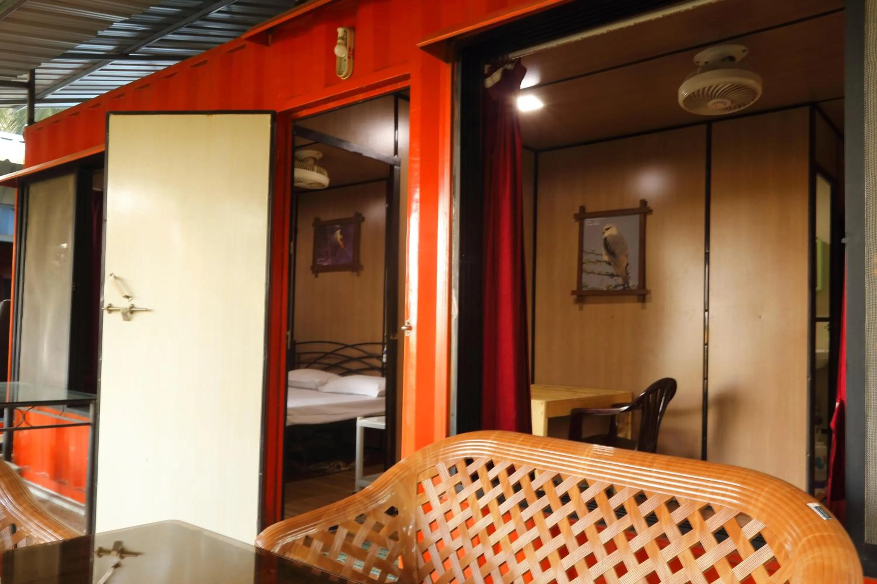 Balcony/Terrace, Bed in Iora Cottages