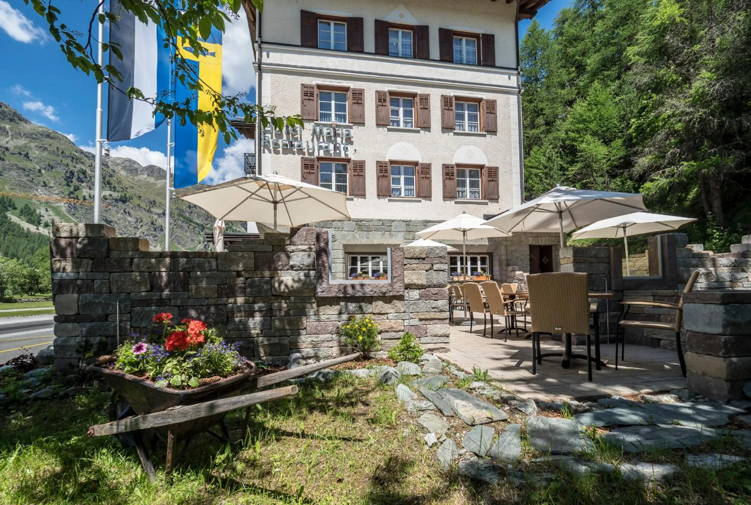 Balcony/Terrace in Hotel Maria