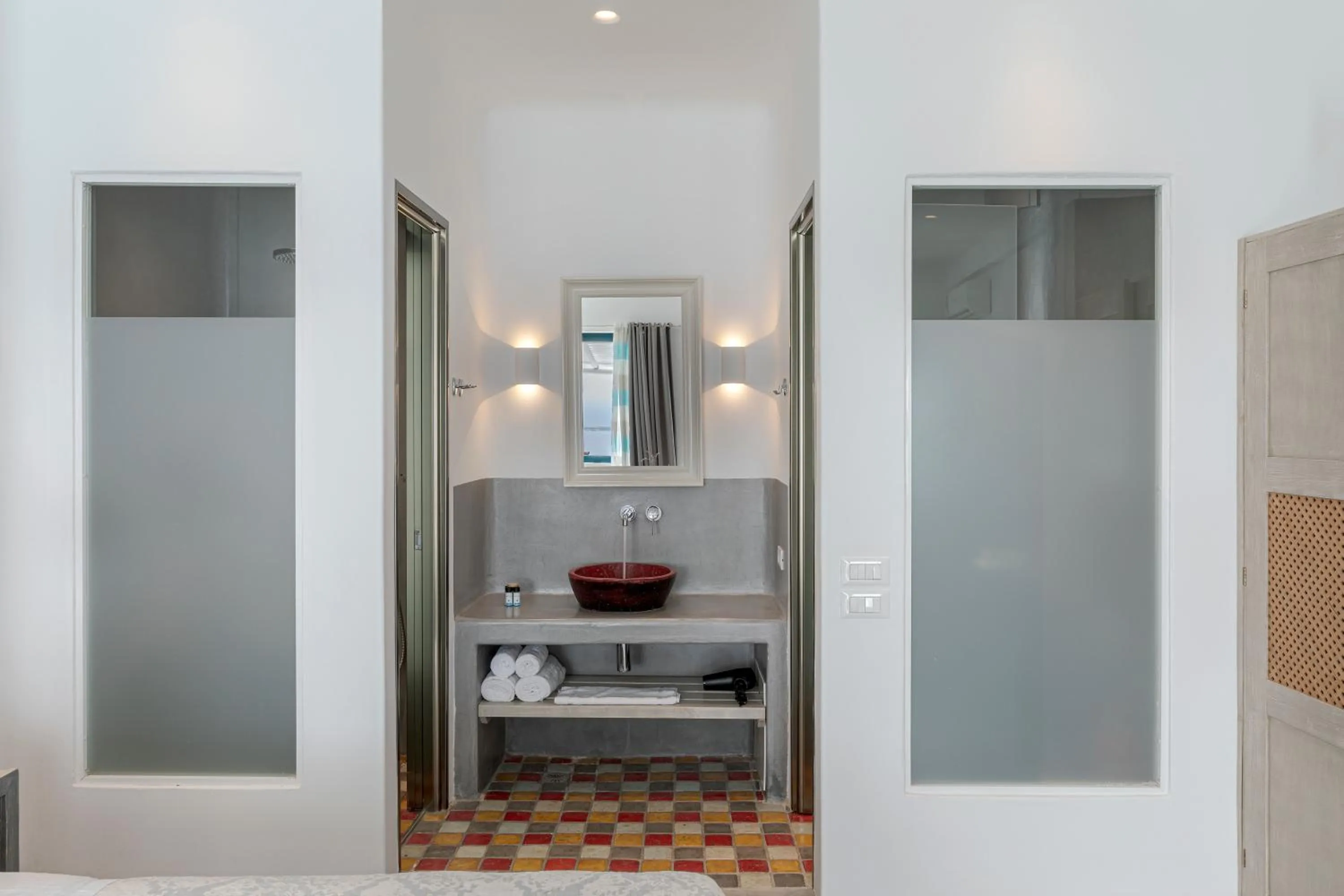 Bathroom in Afroessa Hotel by Pearl Hotel Collection