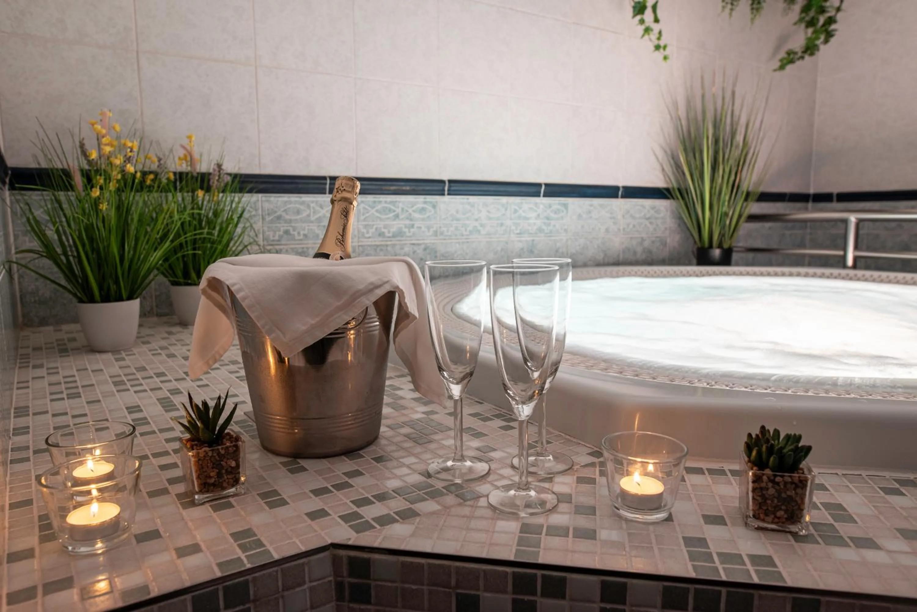 Hot Tub in Spa Resort Libverda - Villa Friedland