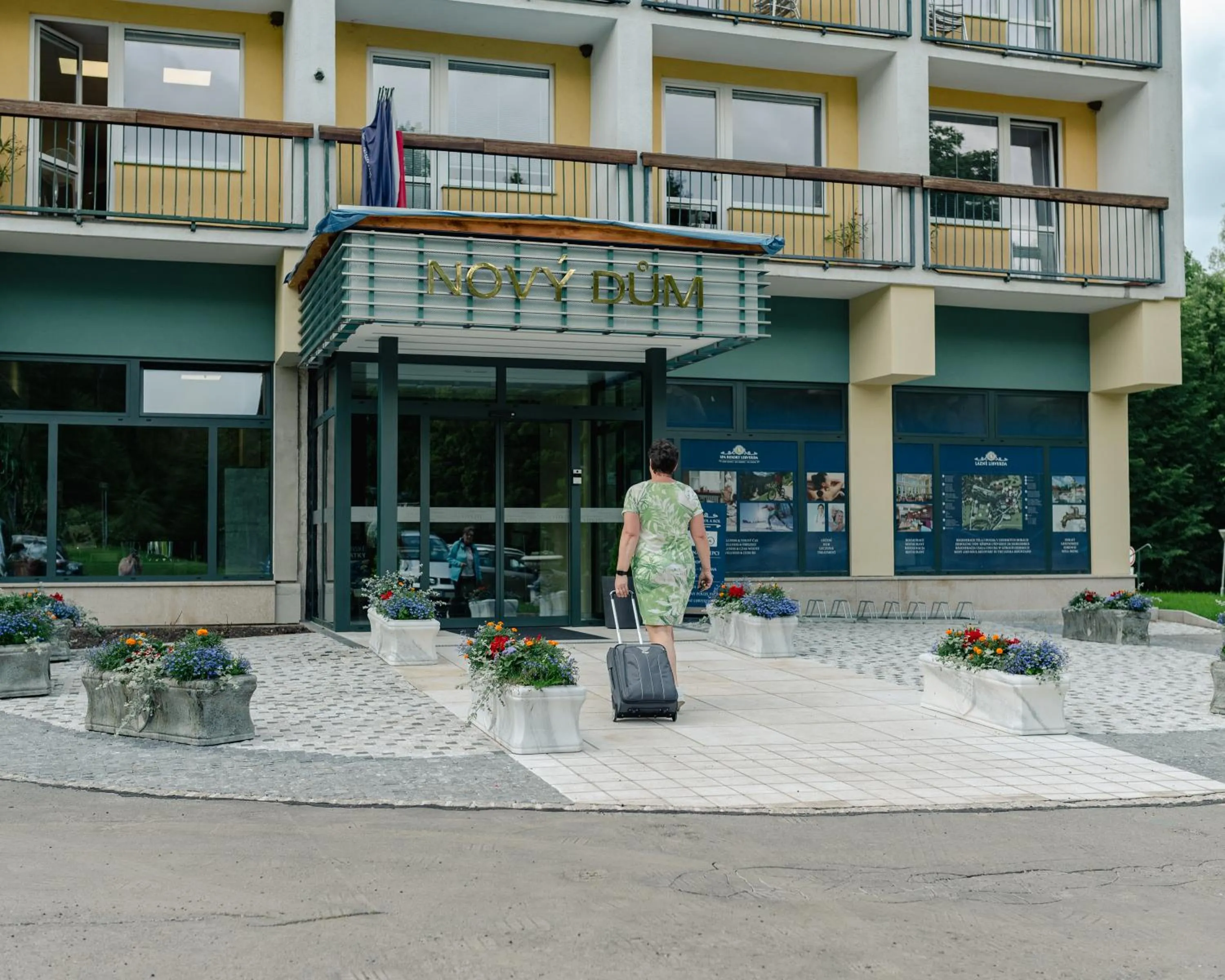 Lobby or reception in Spa Resort Libverda - Villa Friedland