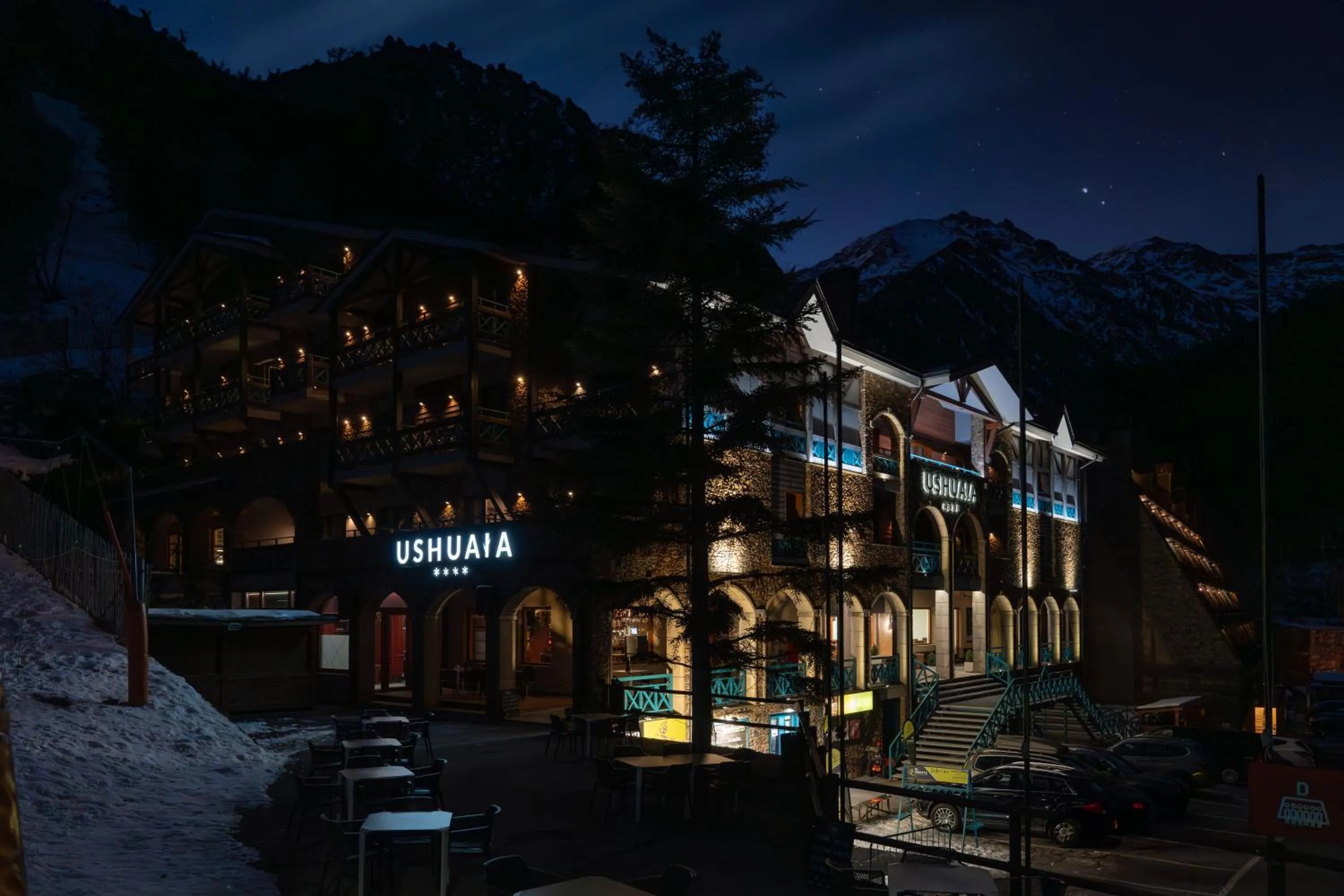 Property building in Ushuaia, The Mountain Hotel