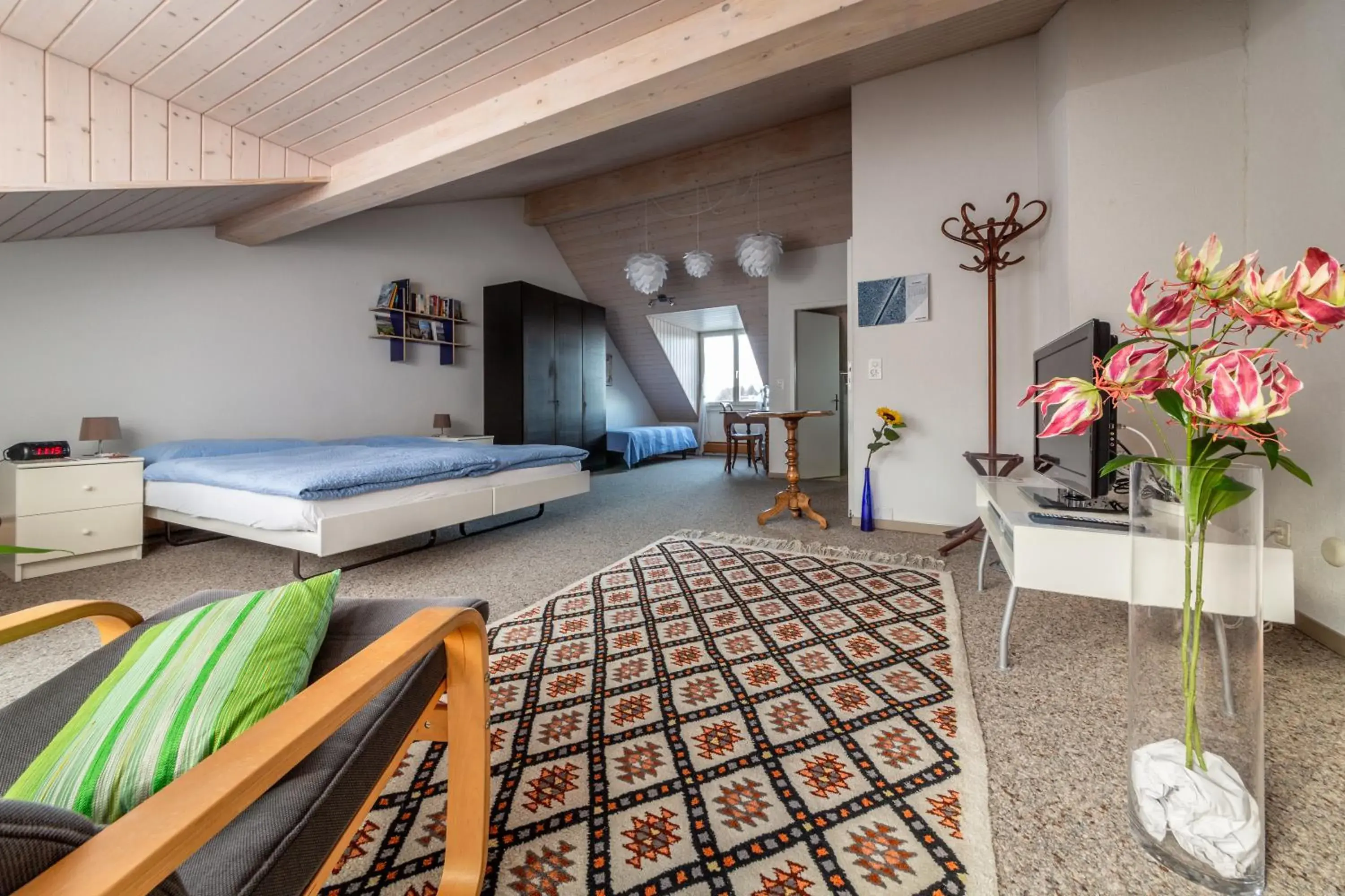 Large Double Room with Private Bathroom in MyBednBreakfast in Bottmingen Large Double Room with Private Bathroom in MyBednBreakfast in Bottmingen