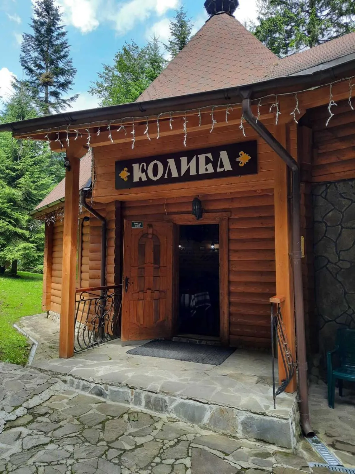 Restaurant/places to eat in Hotel Dykyi Med