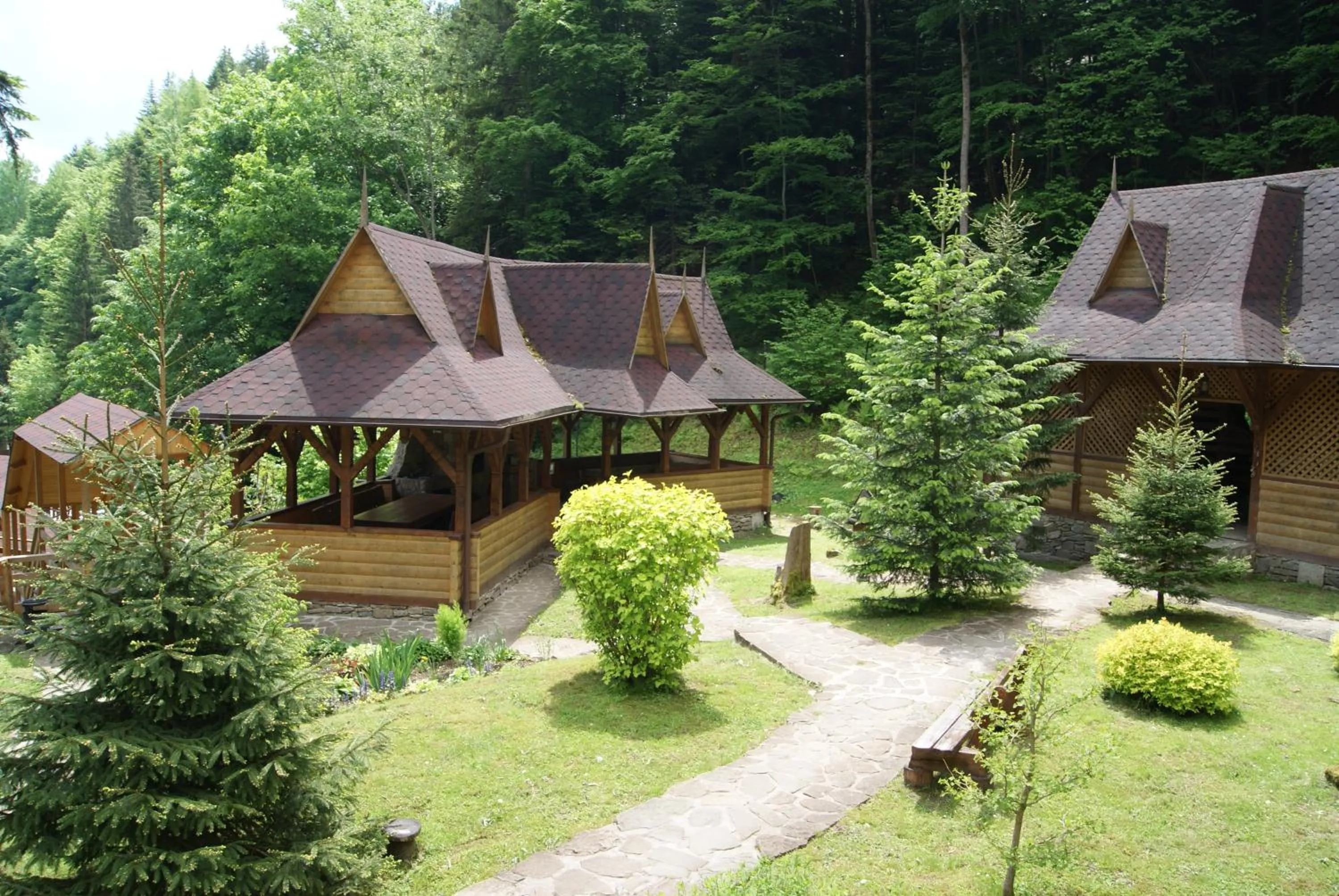 Property building in Hotel Dykyi Med
