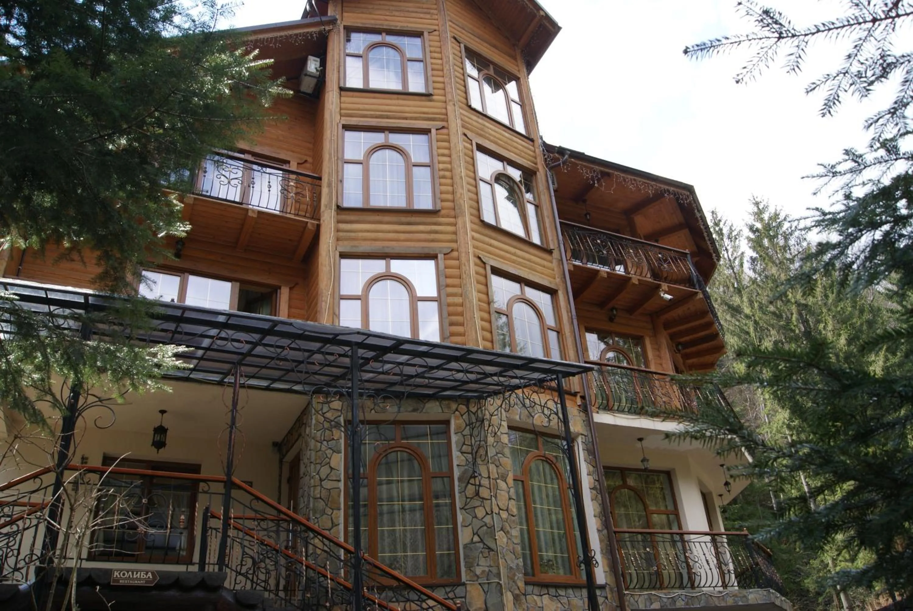 Property building in Hotel Dykyi Med