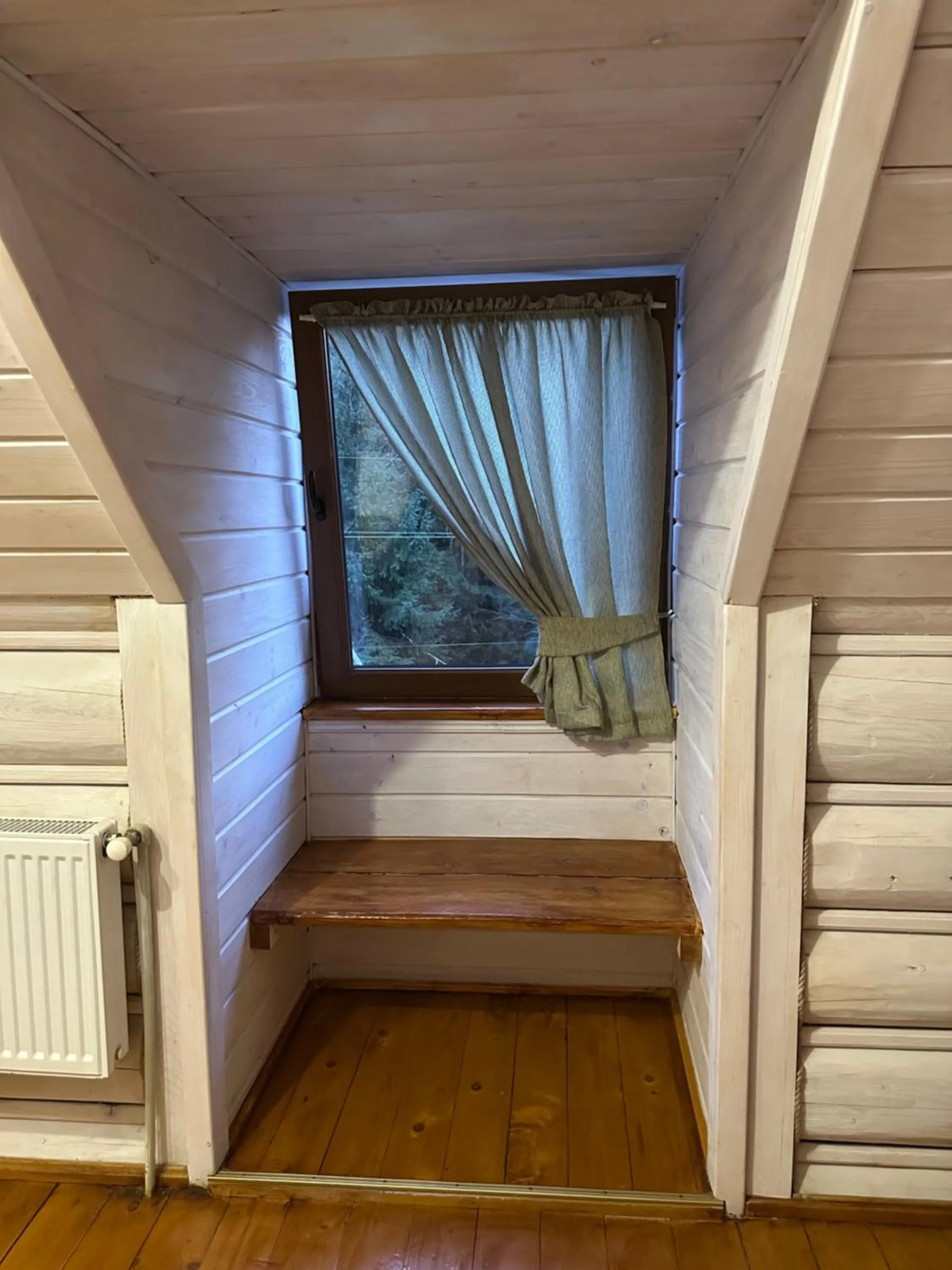 Bed in Hotel Dykyi Med
