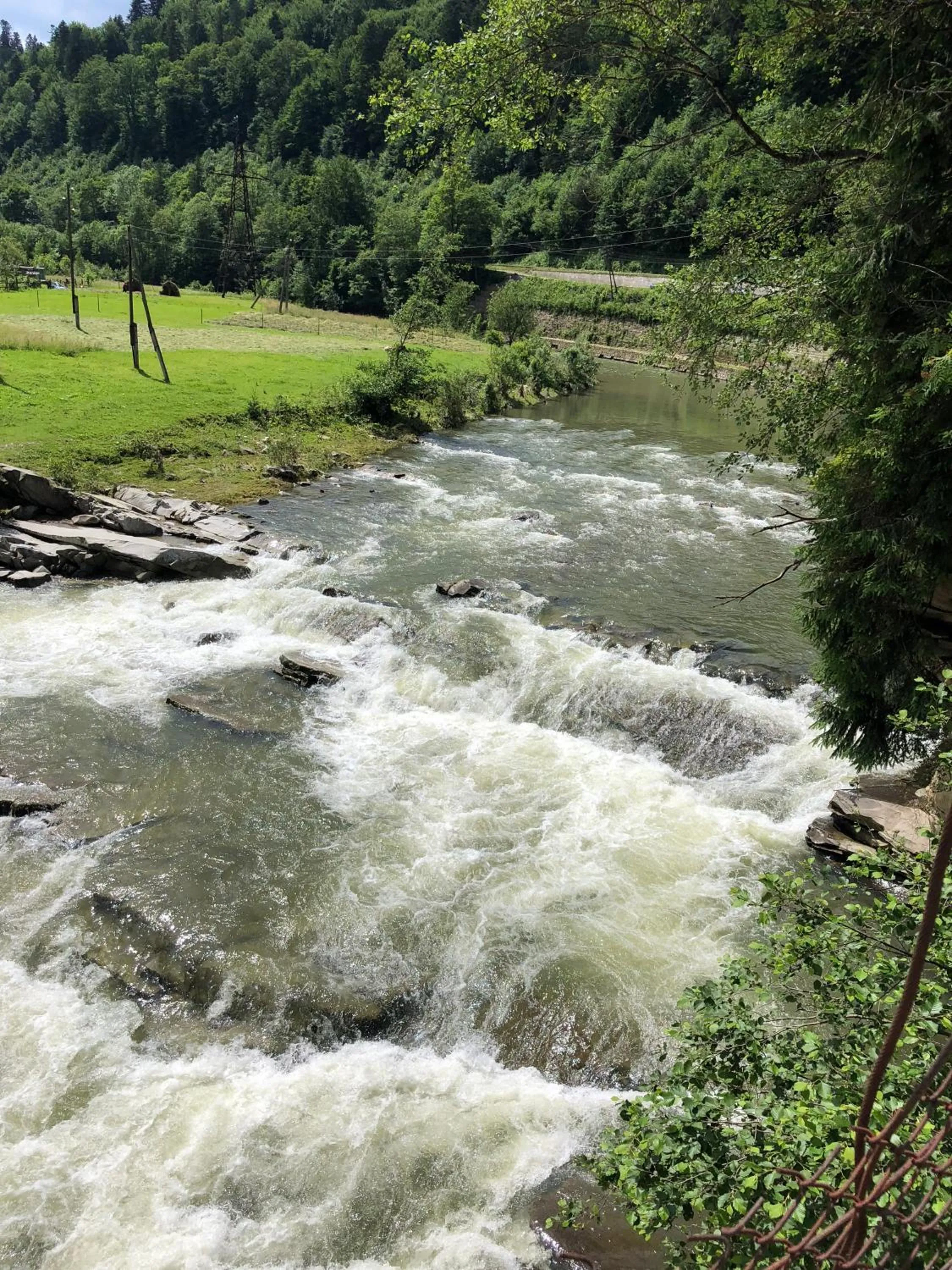 Natural landscape in Hotel Dykyi Med
