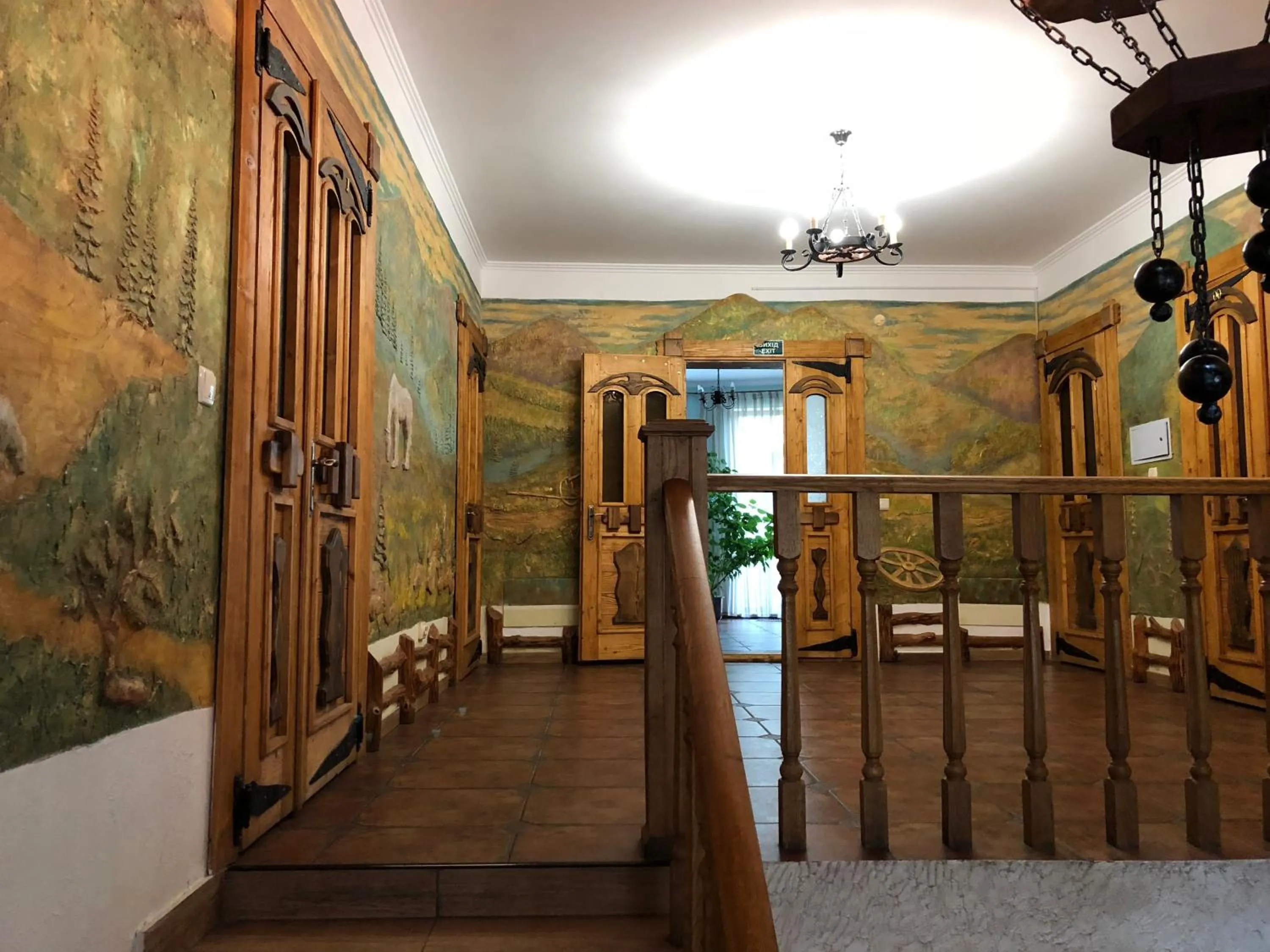 Property building in Hotel Dykyi Med