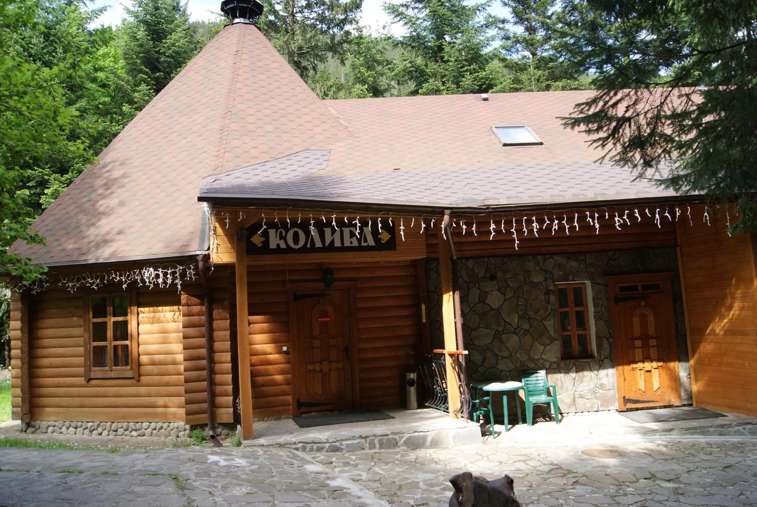 Restaurant/places to eat in Hotel Dykyi Med