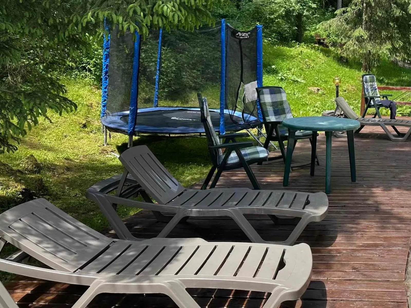 Seating area in Hotel Dykyi Med