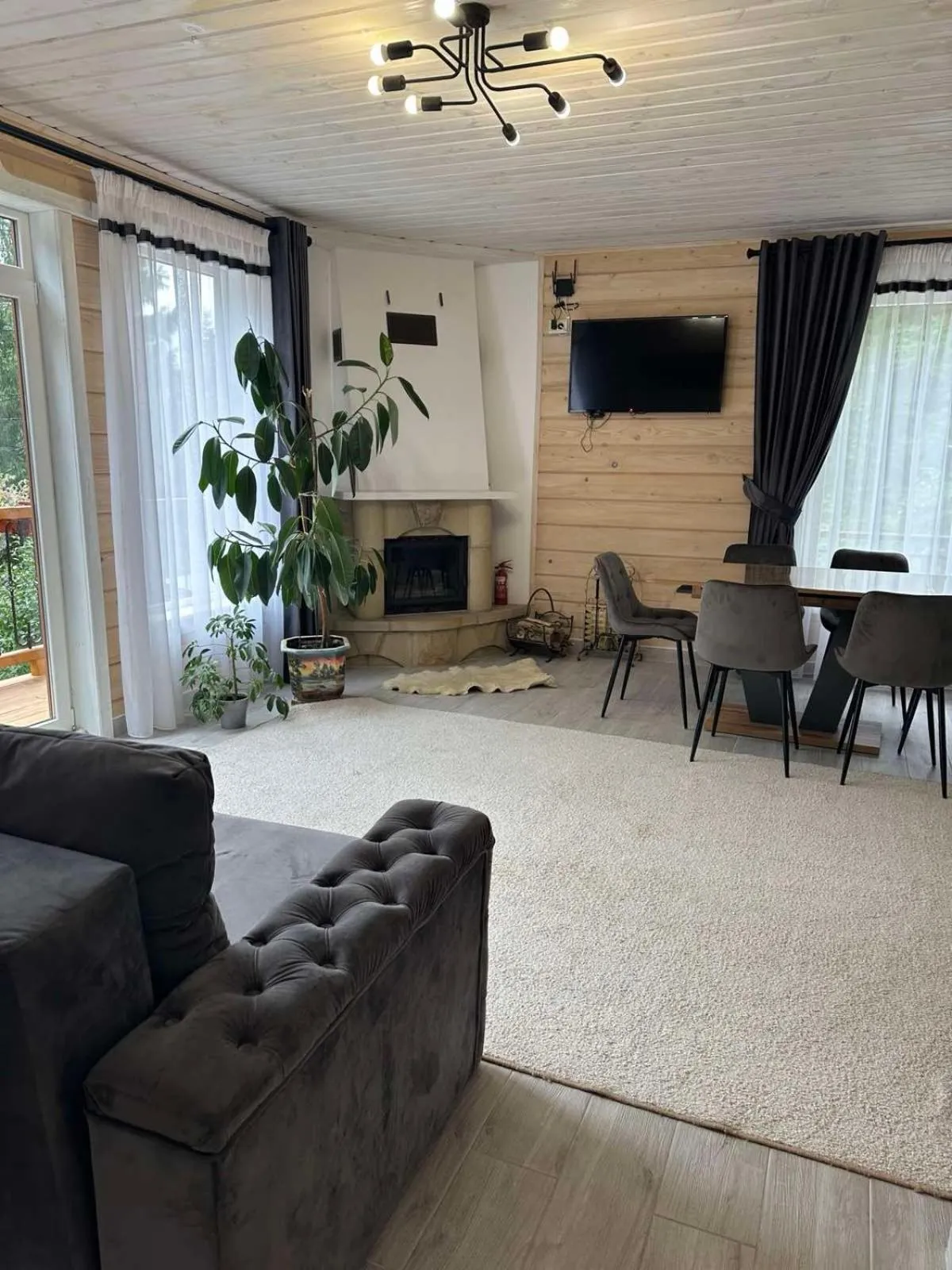 Living room in Hotel Dykyi Med
