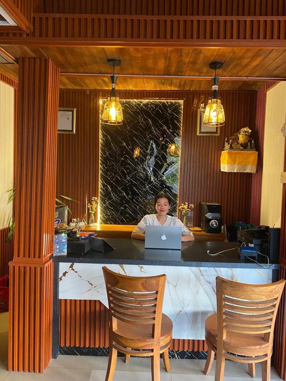 Lobby or reception in Wait Garden Cottage