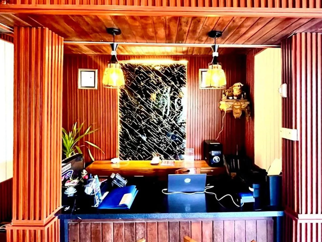 Lobby or reception in Wait Garden Cottage