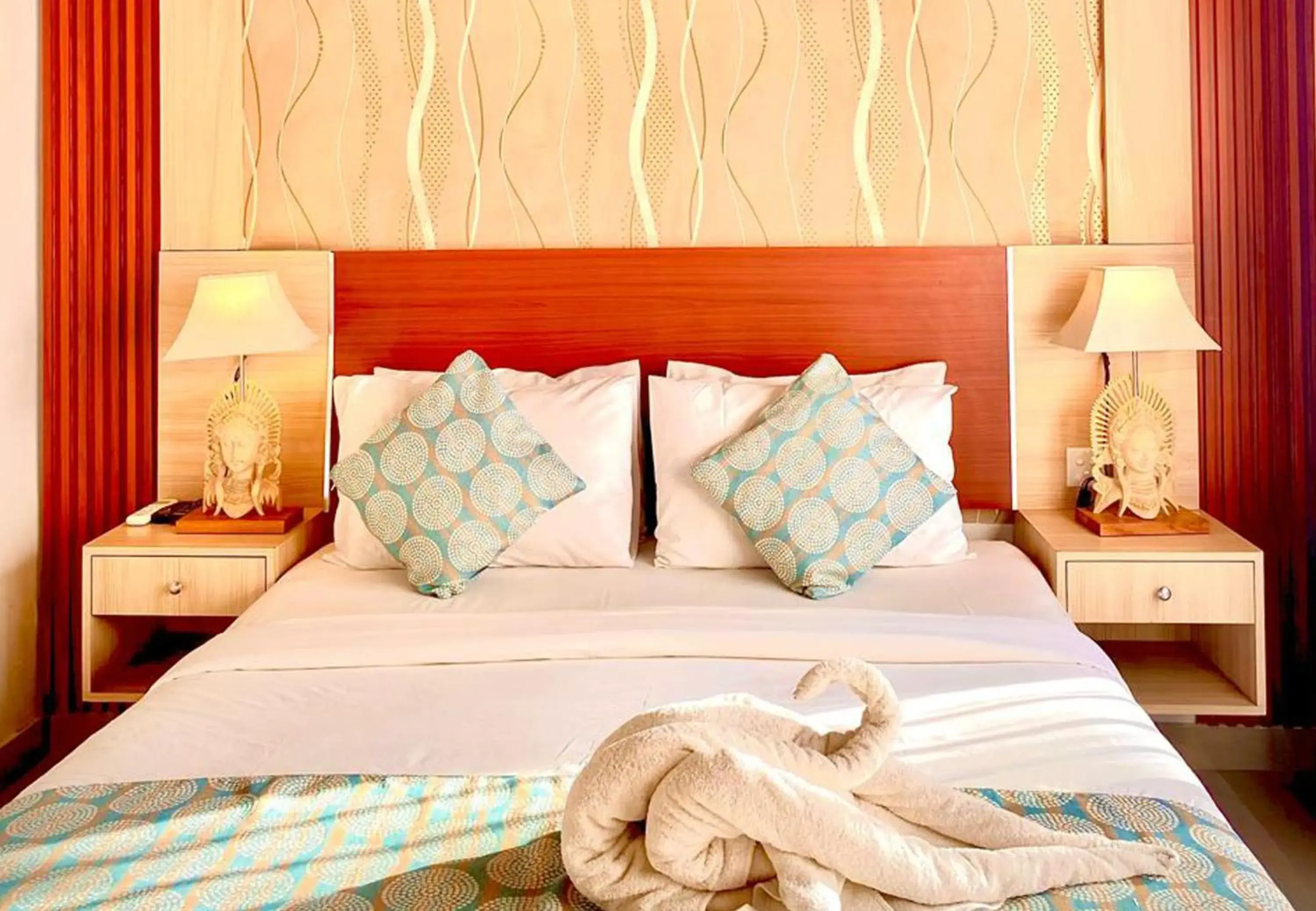 Property building, Bed in Wait Garden Cottage Property building, Bed in Wait Garden Cottage