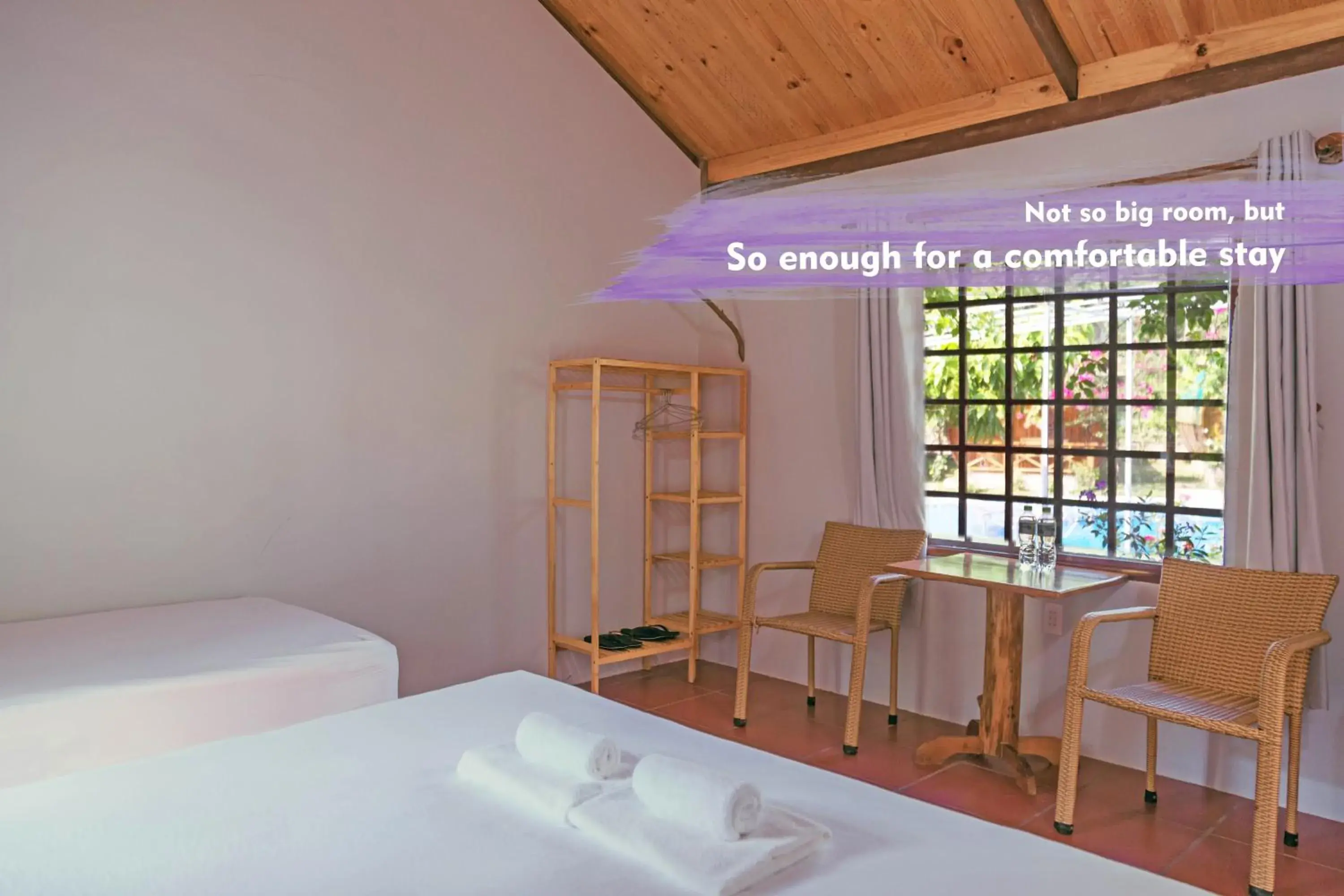 Bed in Phu Quoc Valley Sen Bungalow Bed in Phu Quoc Valley Sen Bungalow