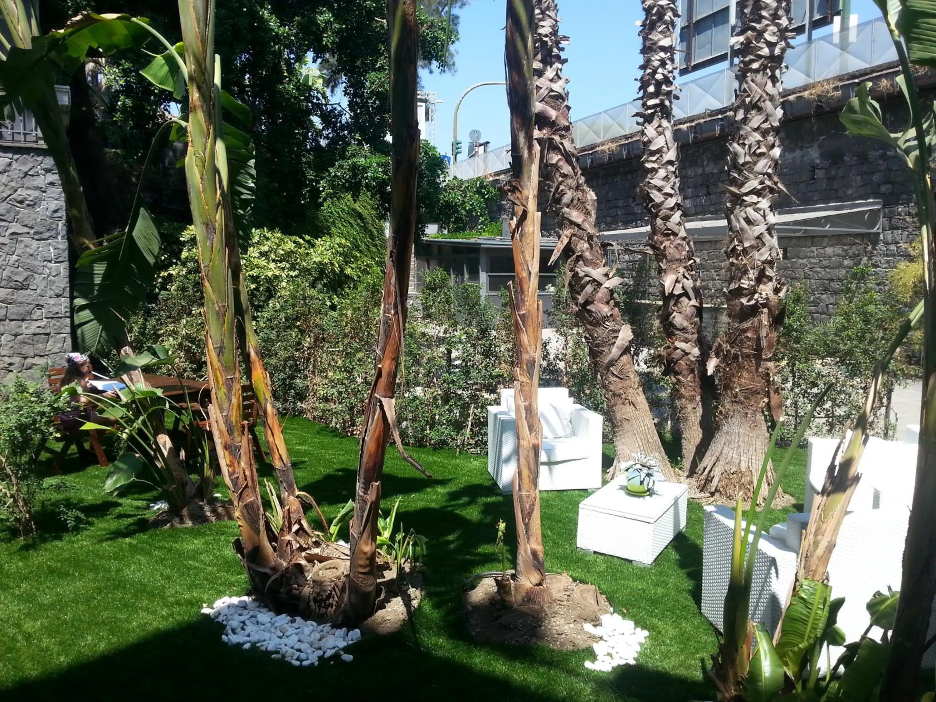 Garden in Ognina Residence