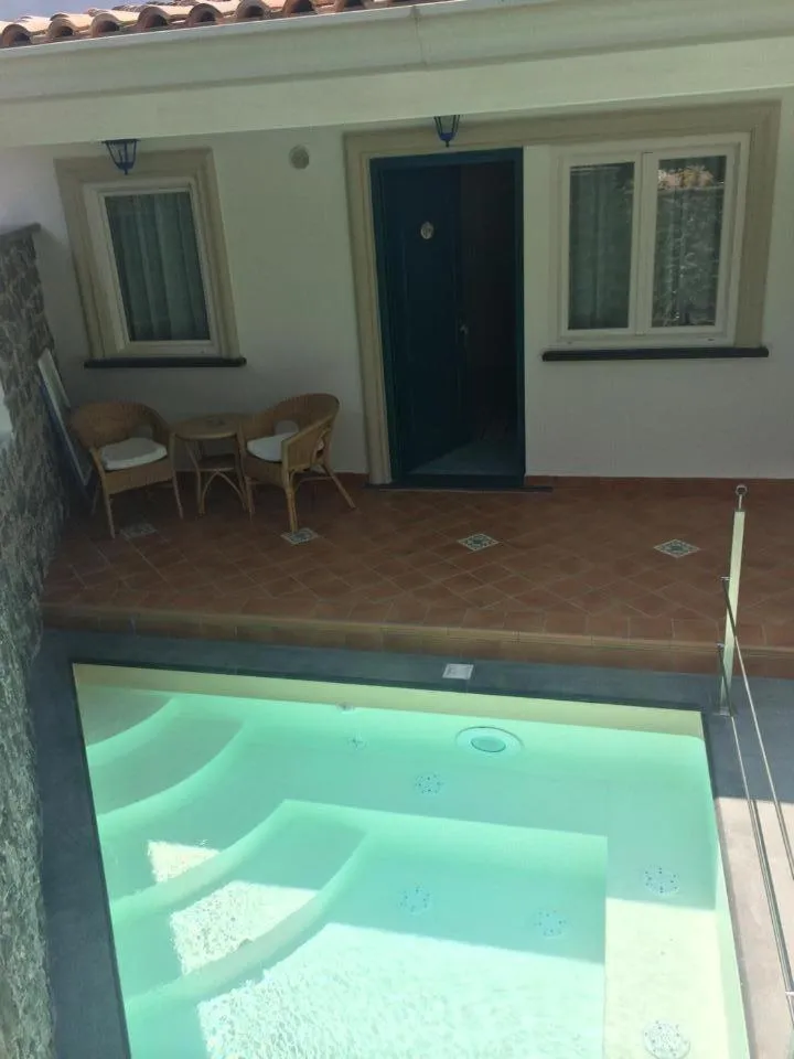 Patio in La Pineta Hotel Beach & Spa