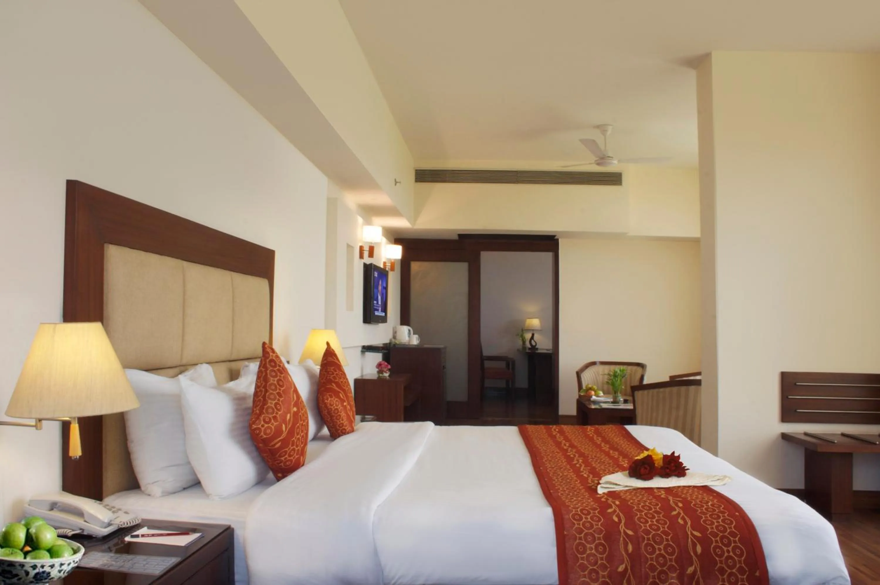 Bedroom, Bed in Legend Sarovar Portico