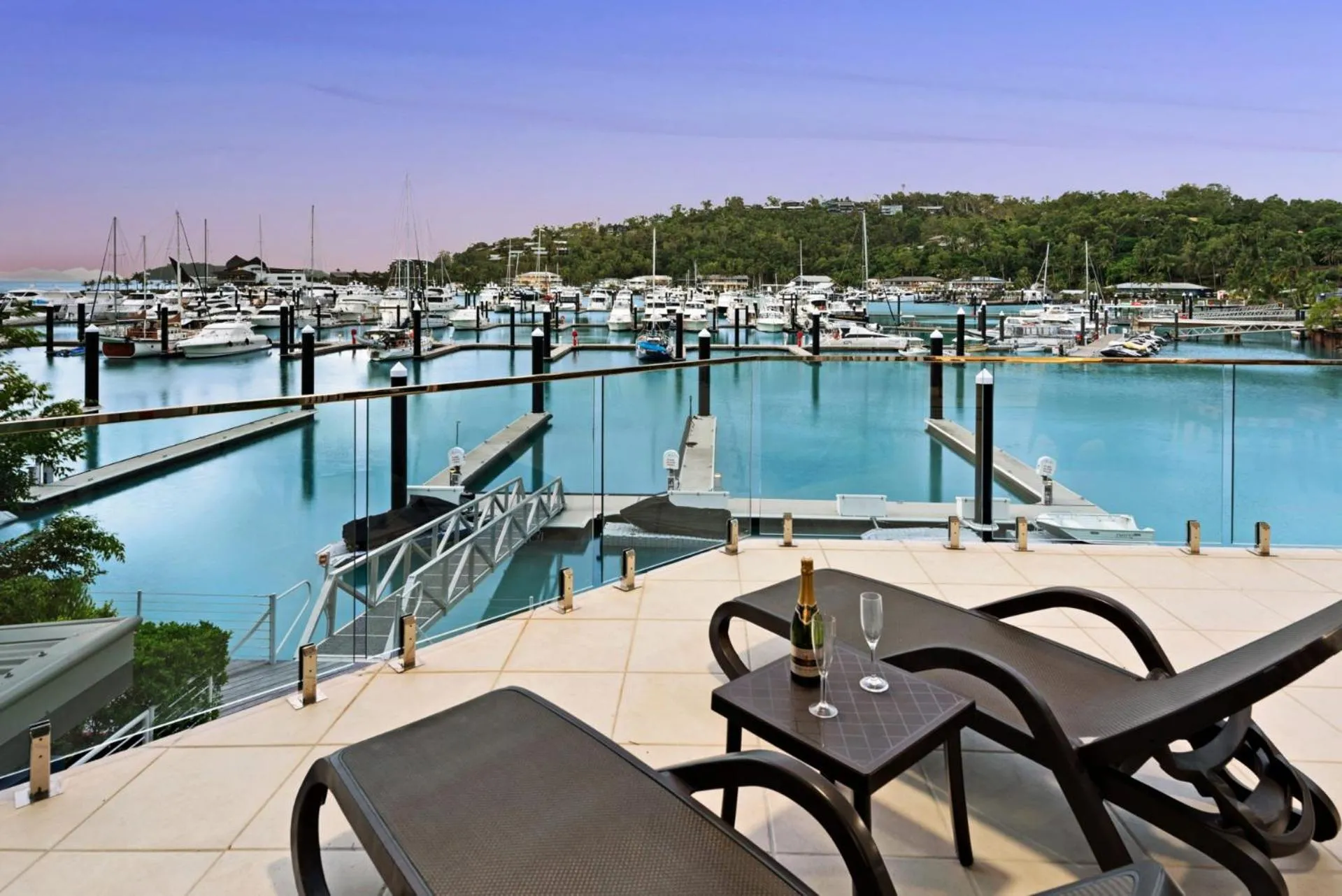 Pavillion 3 Absolute Waterfront 4 Bedroom 2 Lounge Room and Golf Buggy