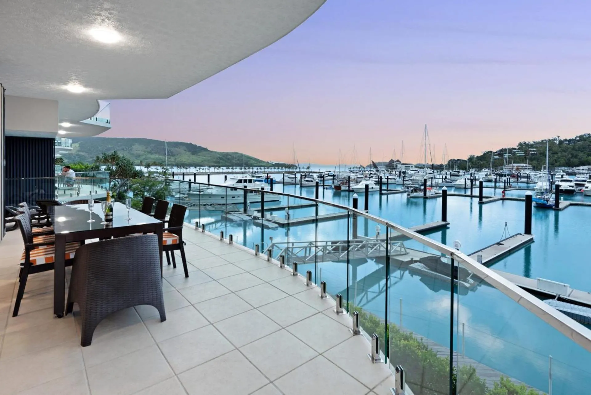 Pavillion 3 Absolute Waterfront 4 Bedroom 2 Lounge Room and Golf Buggy