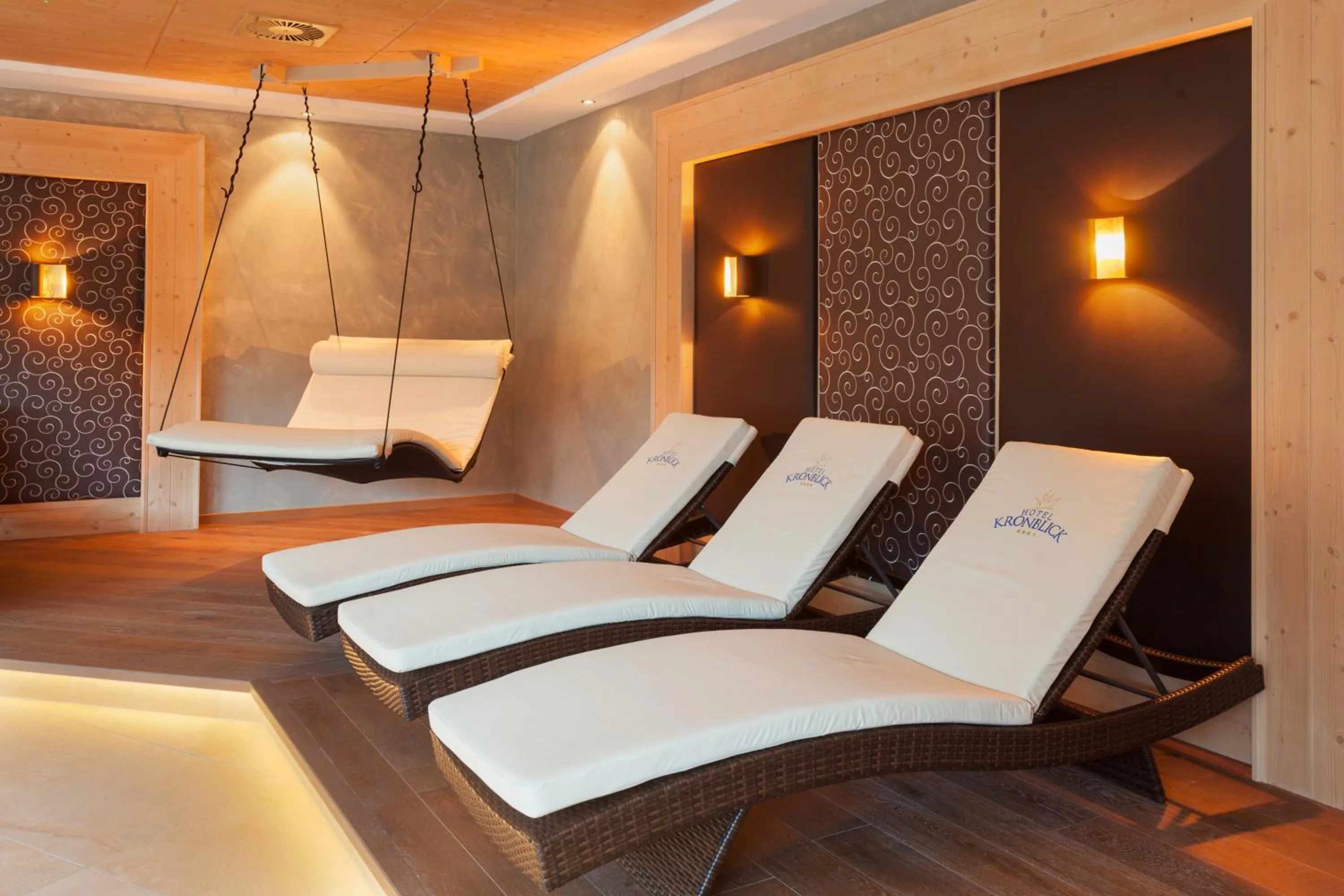 Spa and wellness centre/facilities in Hotel Kronblick