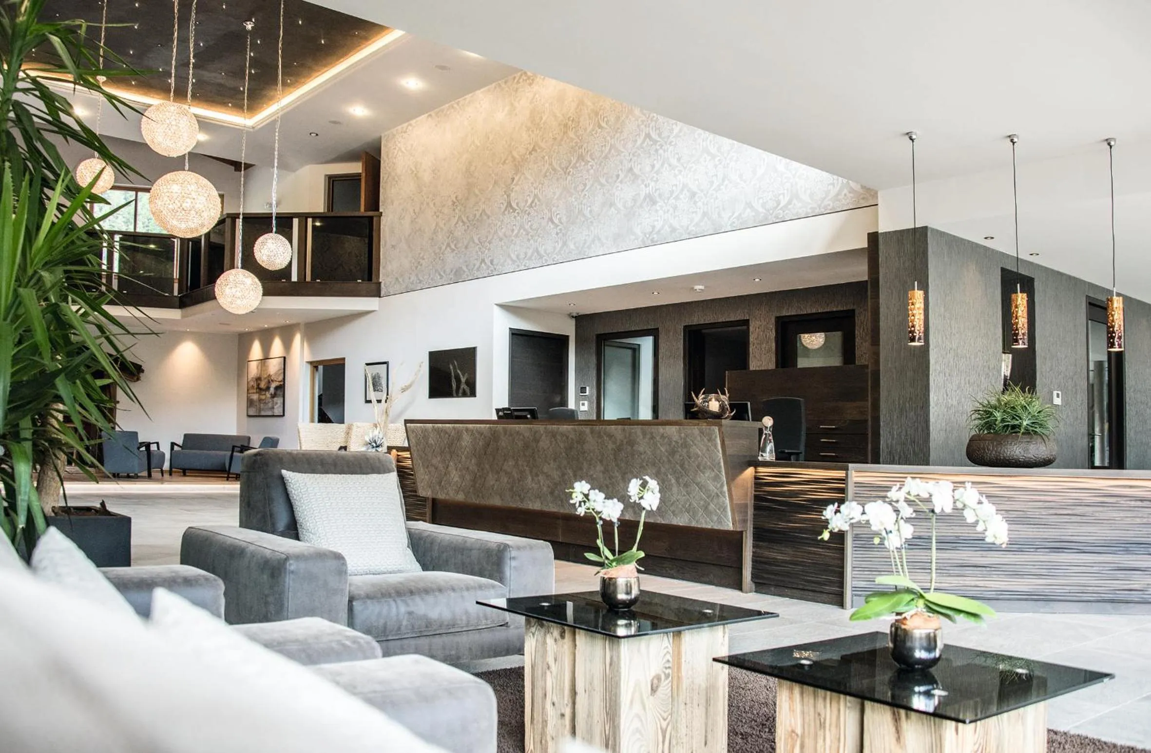 Lobby or reception in Hotel Kronblick