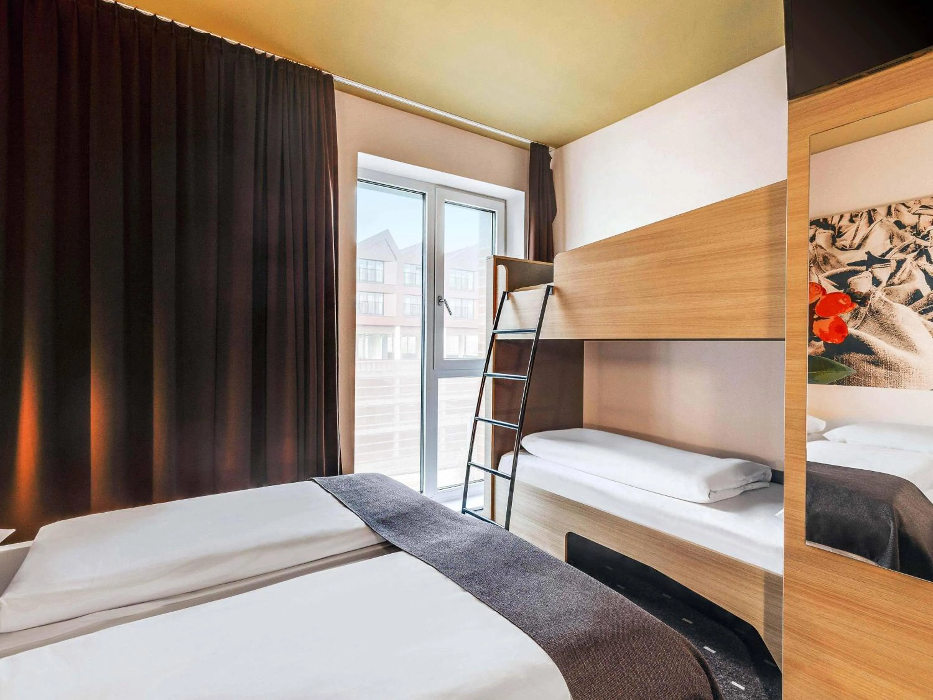 Bed in B&B Hotel Bremen-Überseestadt