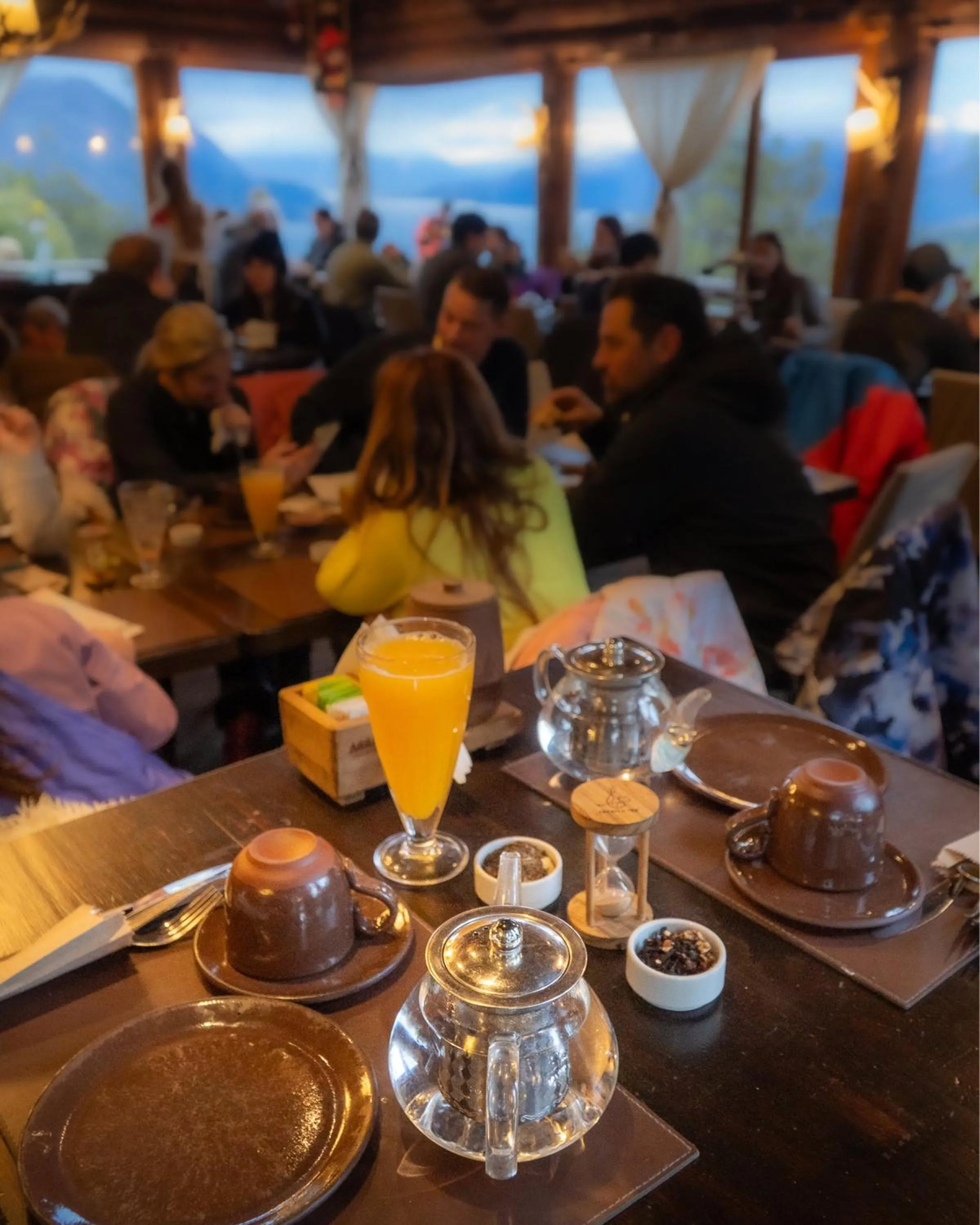 Restaurant/places to eat in Arrayan Lake View Mountain Lodge & Casa De Te Arrayan