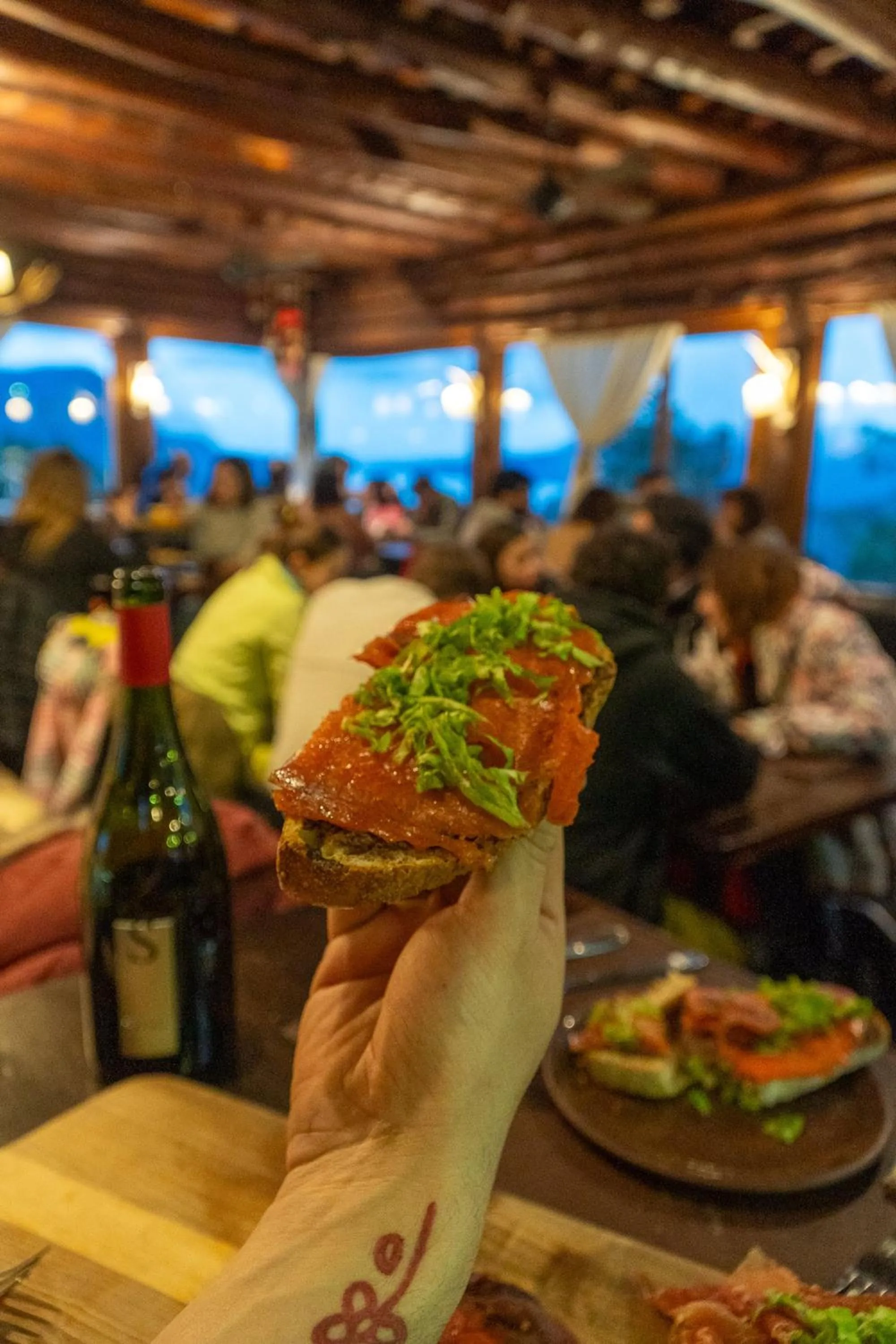 Restaurant/places to eat in Arrayan Lake View Mountain Lodge & Casa De Te Arrayan