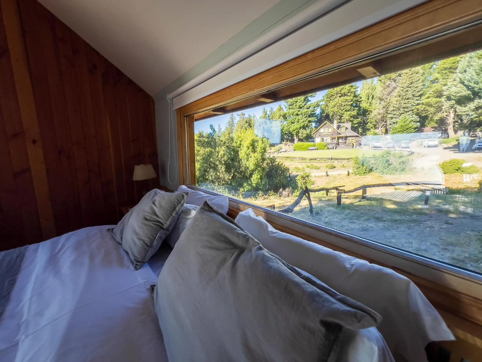 Bed in Arrayan Lake View Mountain Lodge & Casa De Te Arrayan