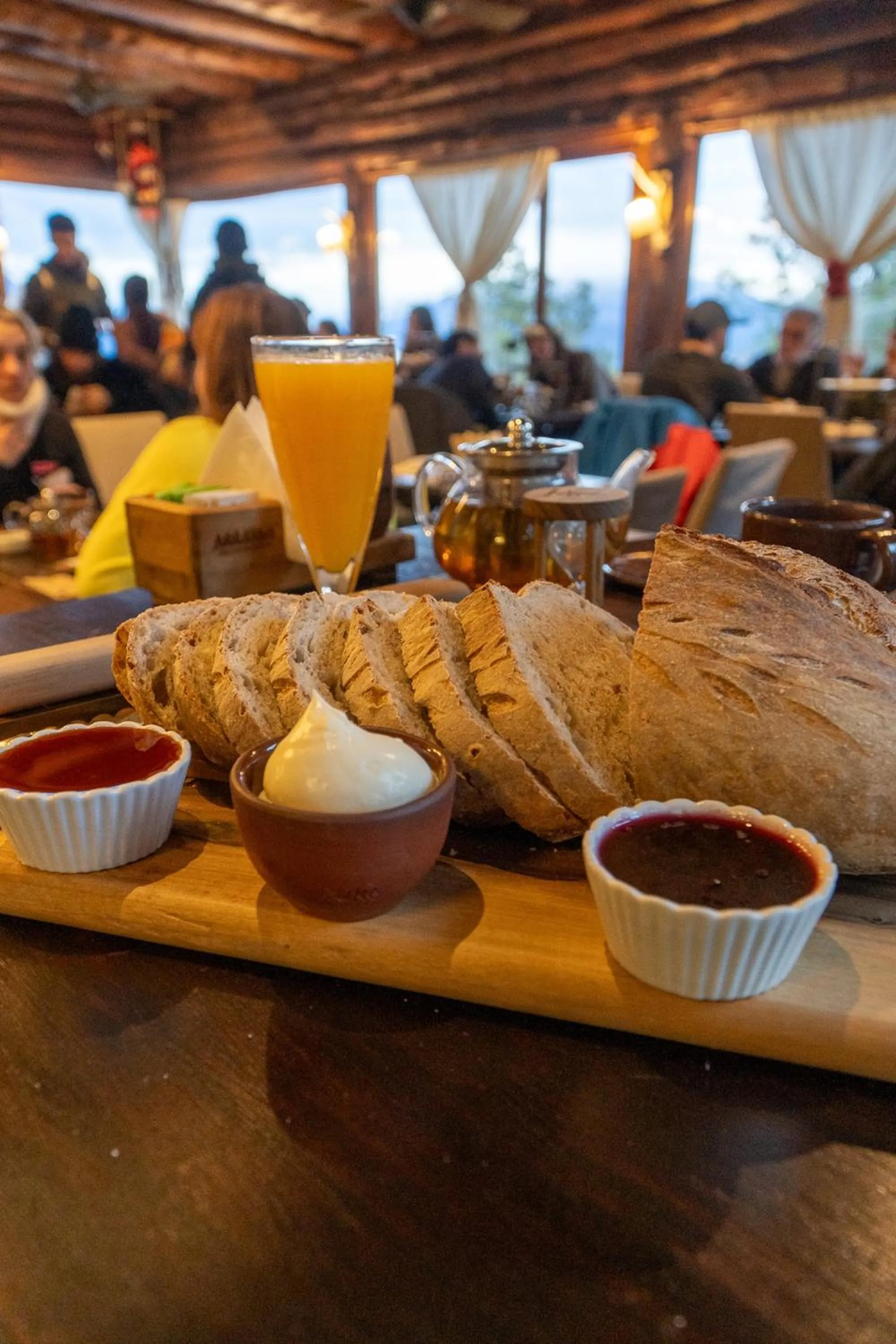 Food and drinks in Arrayan Lake View Mountain Lodge & Casa De Te Arrayan