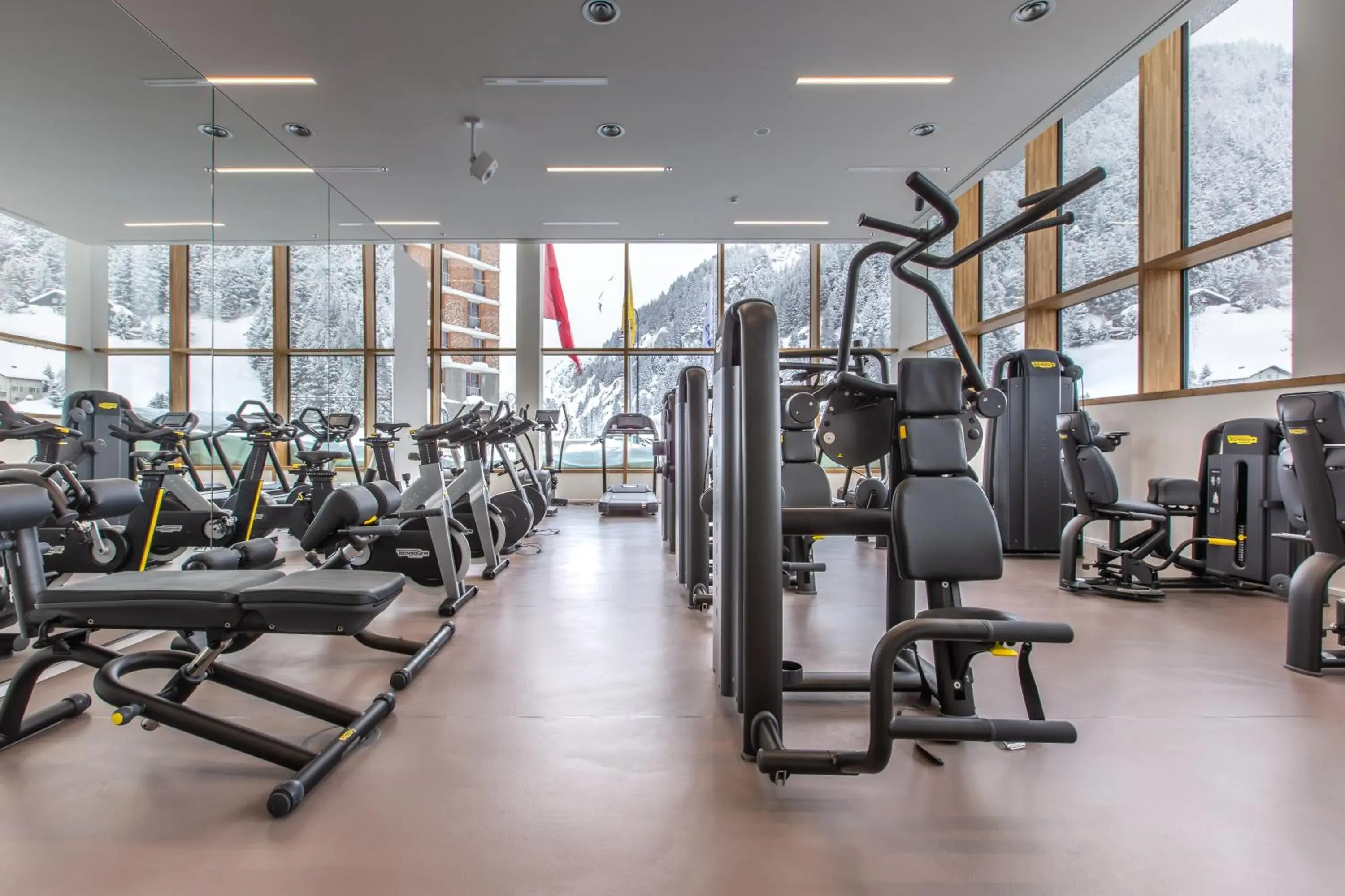 Fitness centre/facilities in Radisson Blu Hotel Reussen, Andermatt Fitness centre/facilities in Radisson Blu Hotel Reussen, Andermatt