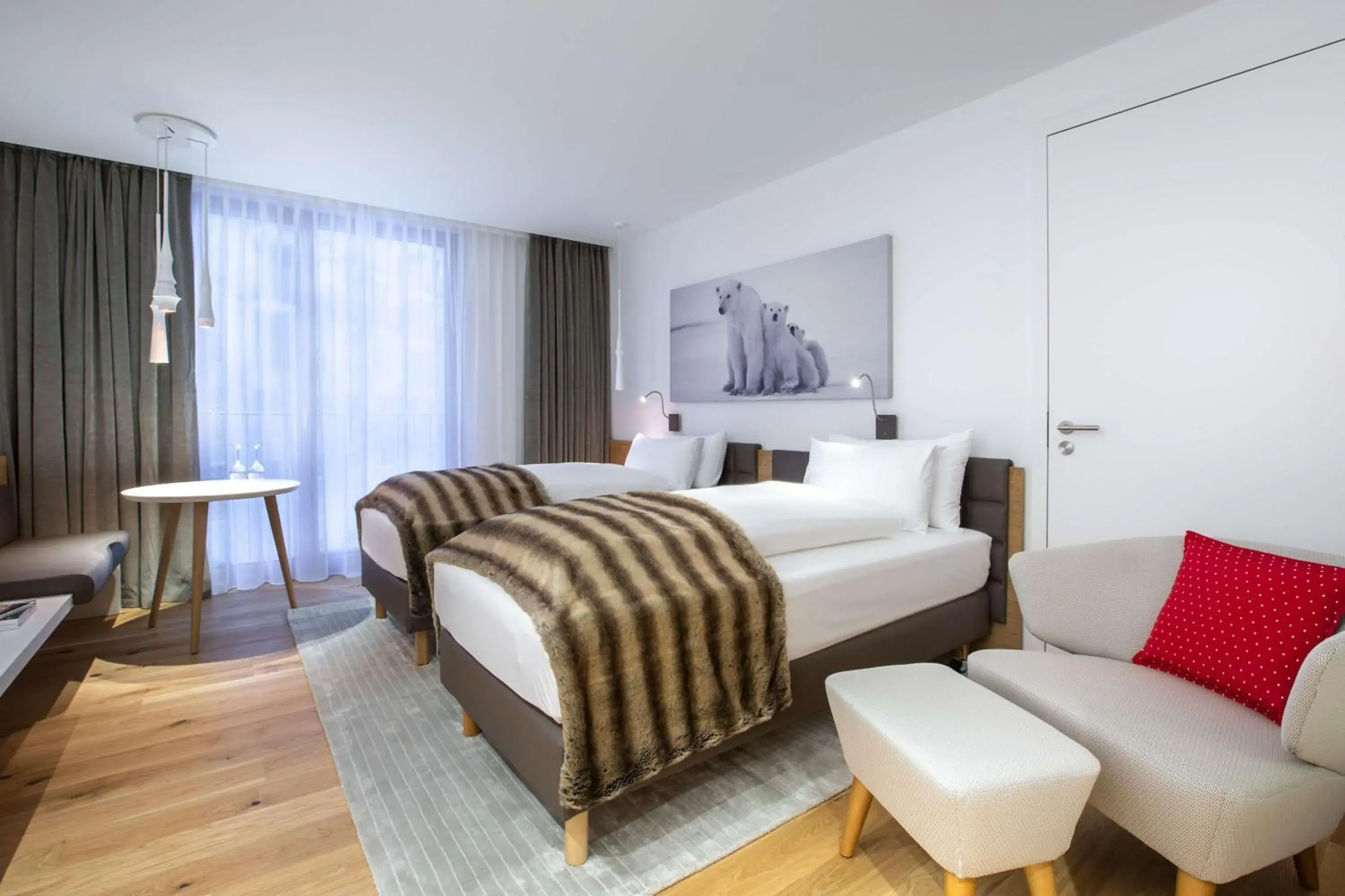 Photo of the whole room, Bed in Radisson Blu Hotel Reussen, Andermatt Photo of the whole room, Bed in Radisson Blu Hotel Reussen, Andermatt