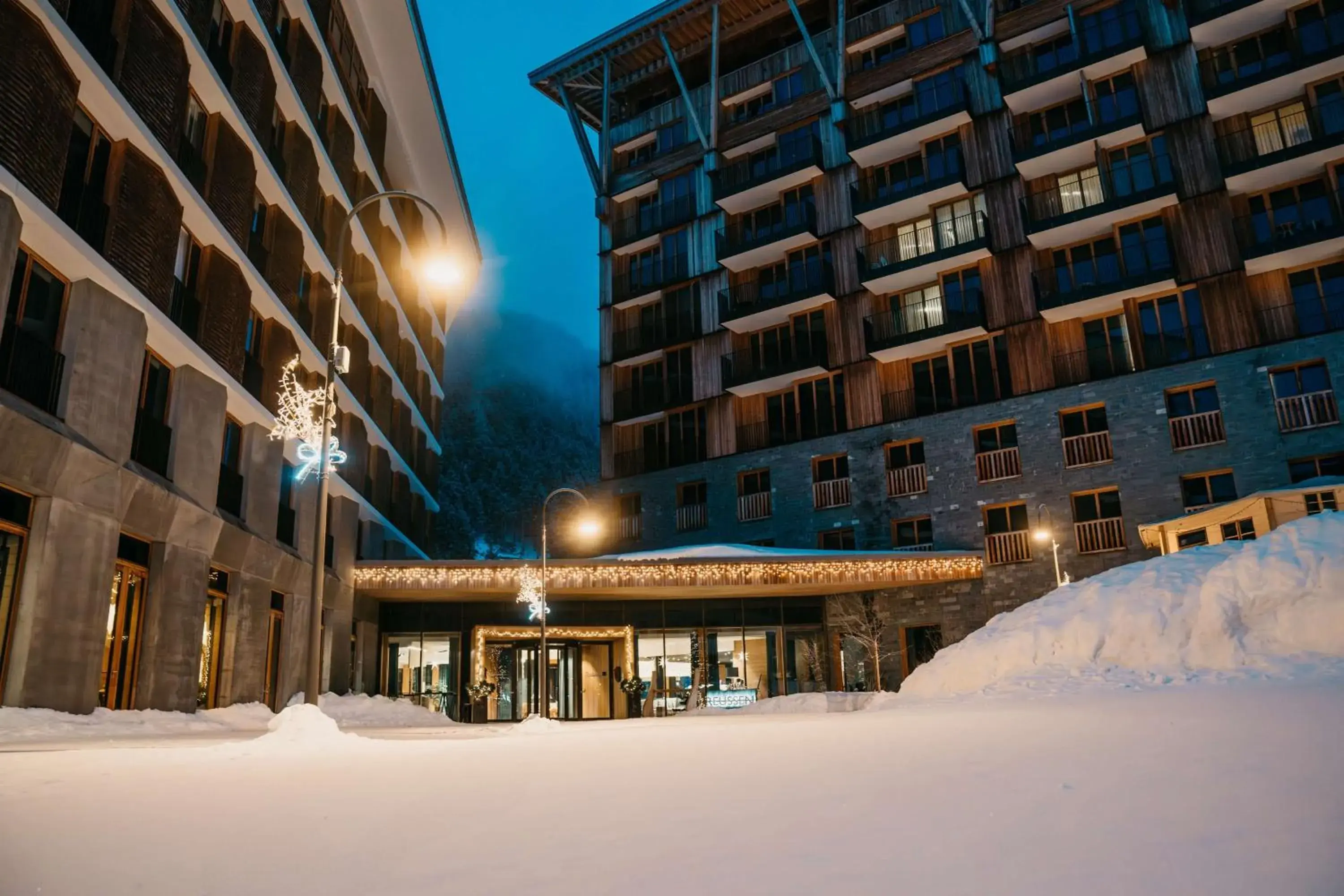 Property building in Radisson Blu Hotel Reussen, Andermatt Property building in Radisson Blu Hotel Reussen, Andermatt